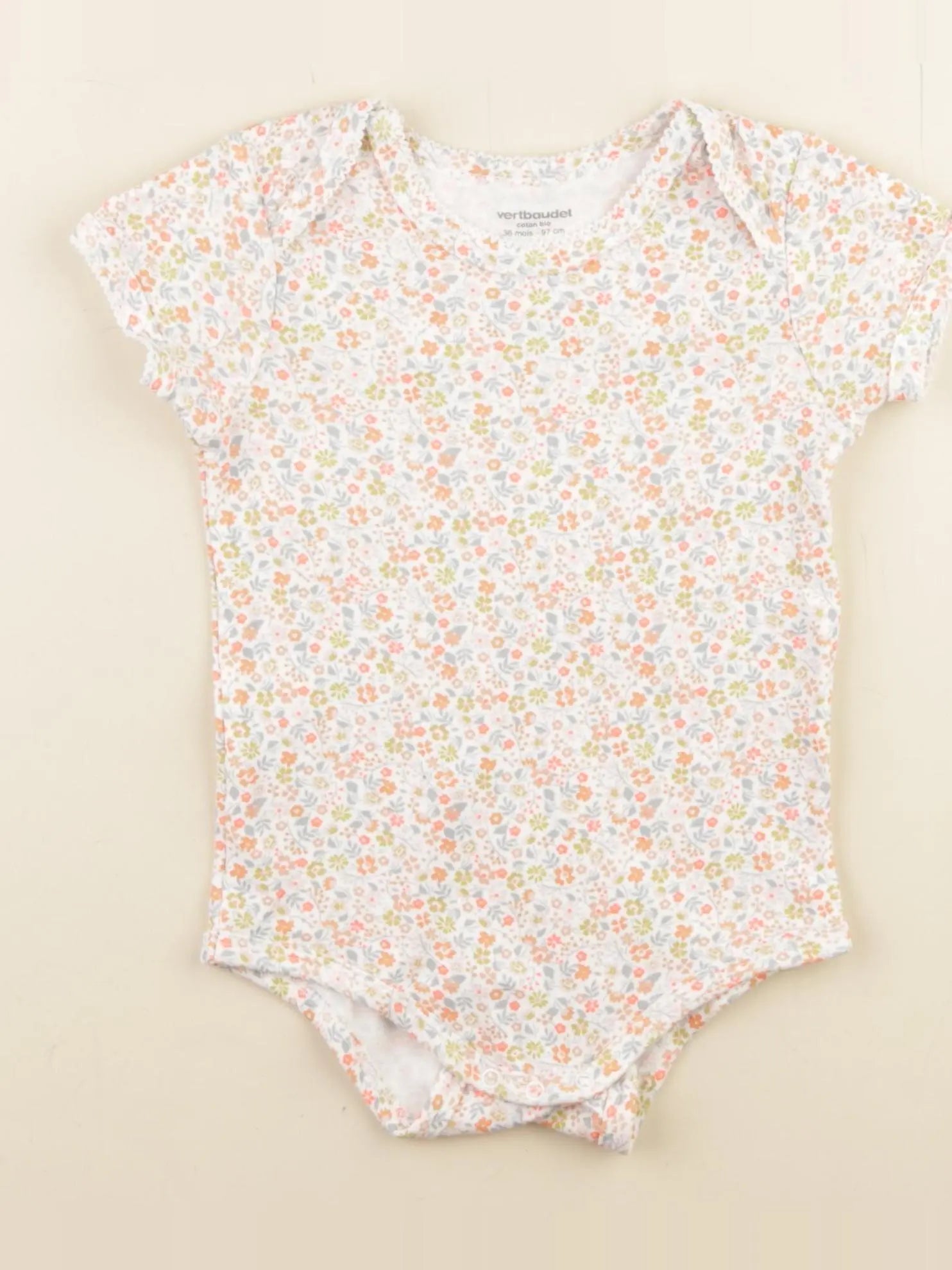 Vertbaudet - body multicolore - 36 mois