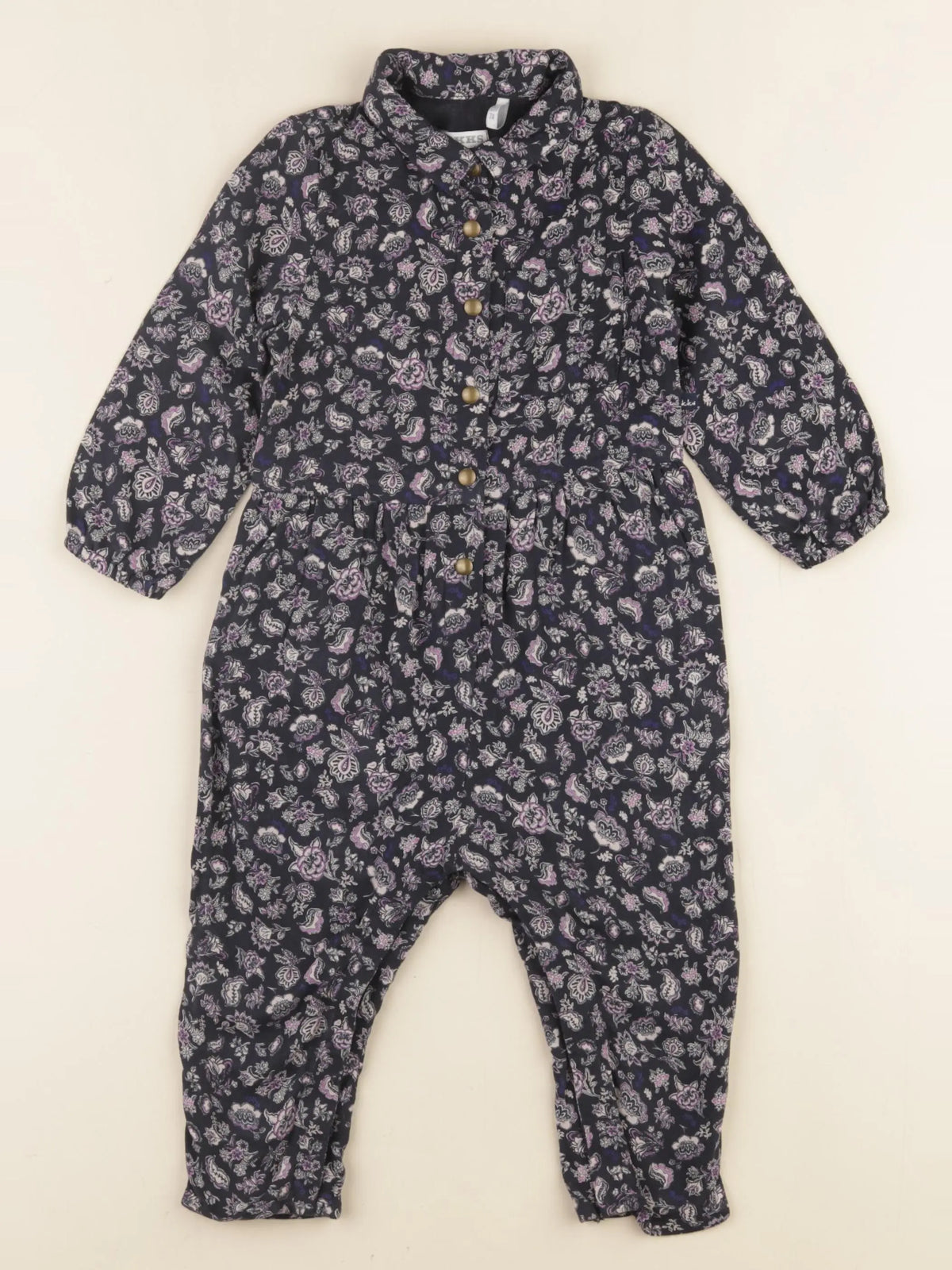 IKKS - combinaison noir - 12 mois