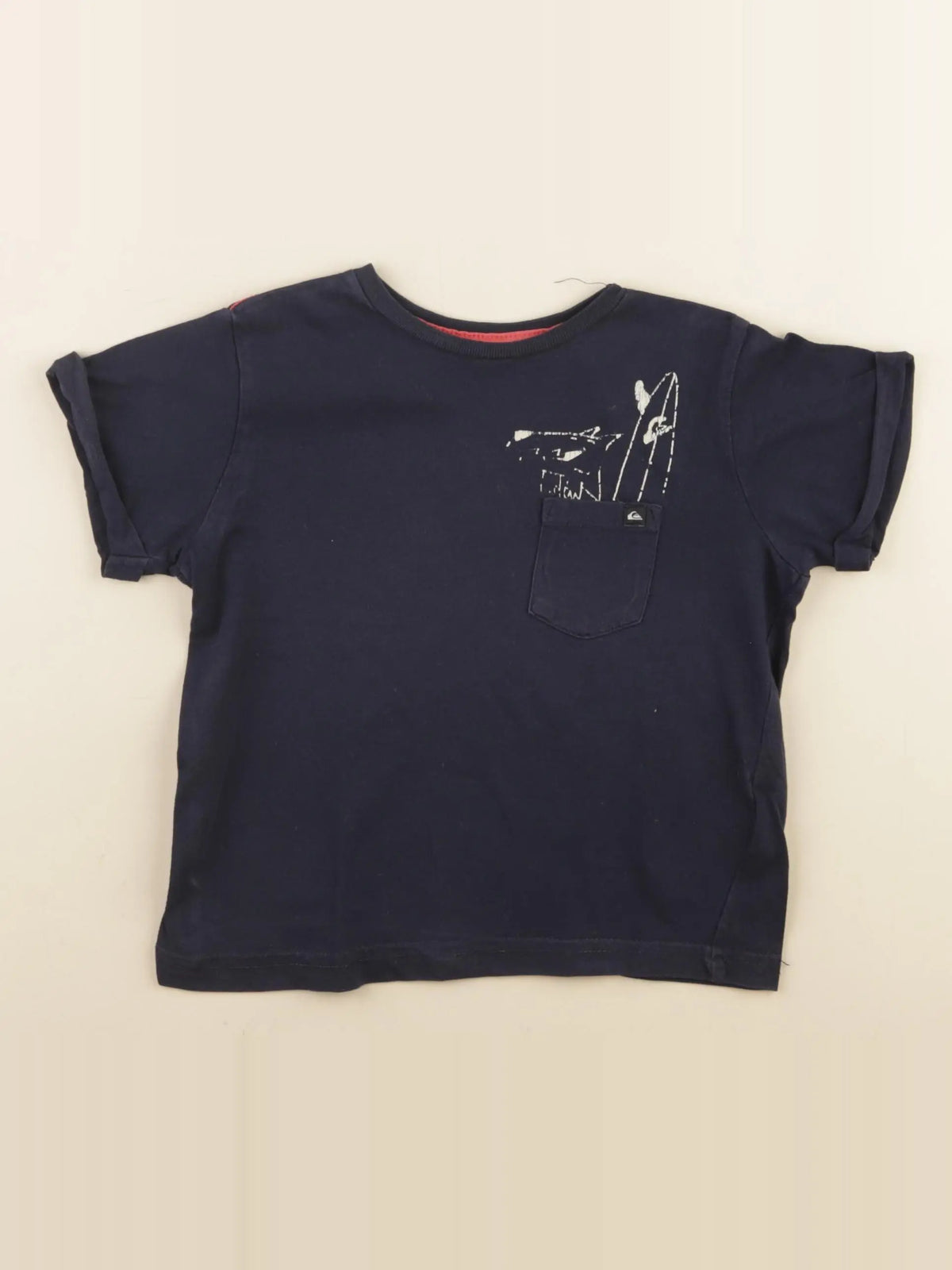 Quiksilver - tee-shirt bleu - 2 ans