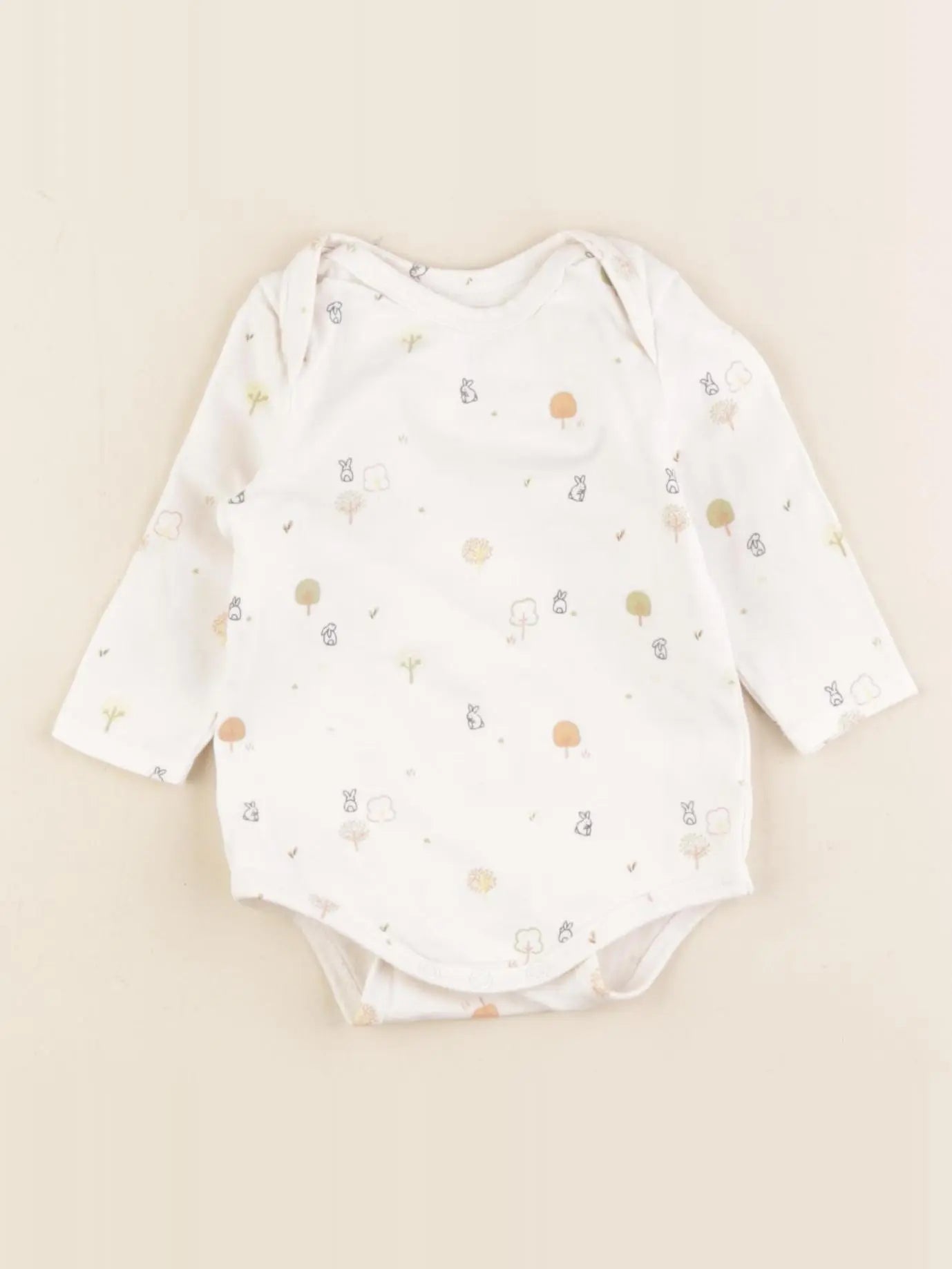 Tape à l'oeil - body beige - 3 mois