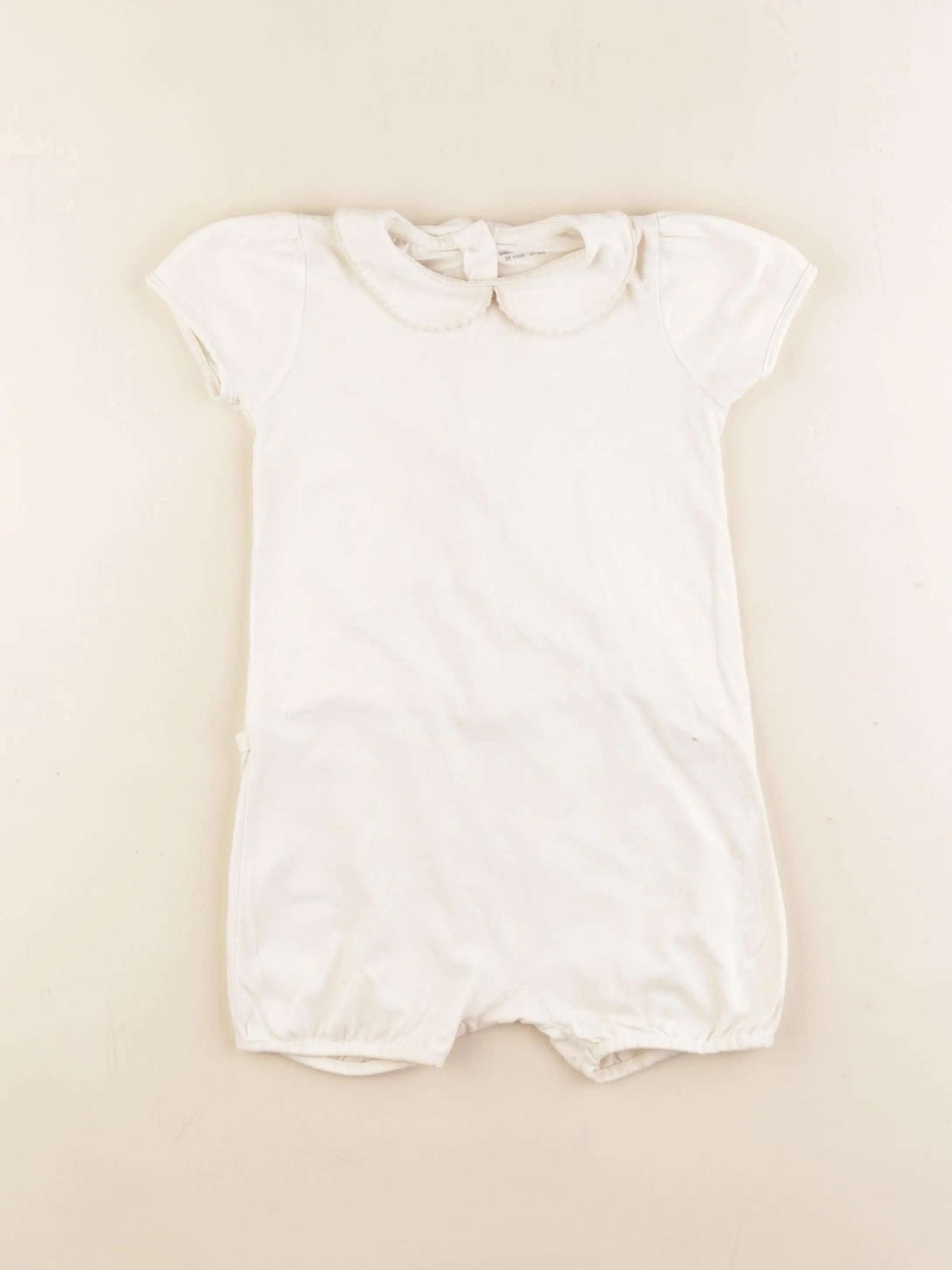 Vertbaudet - combinaison beige - 36 mois