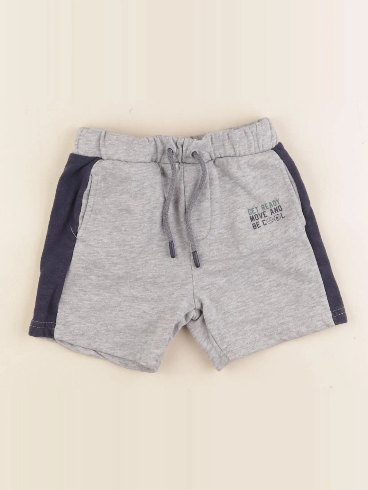 Vertbaudet - short gris - 4 ans