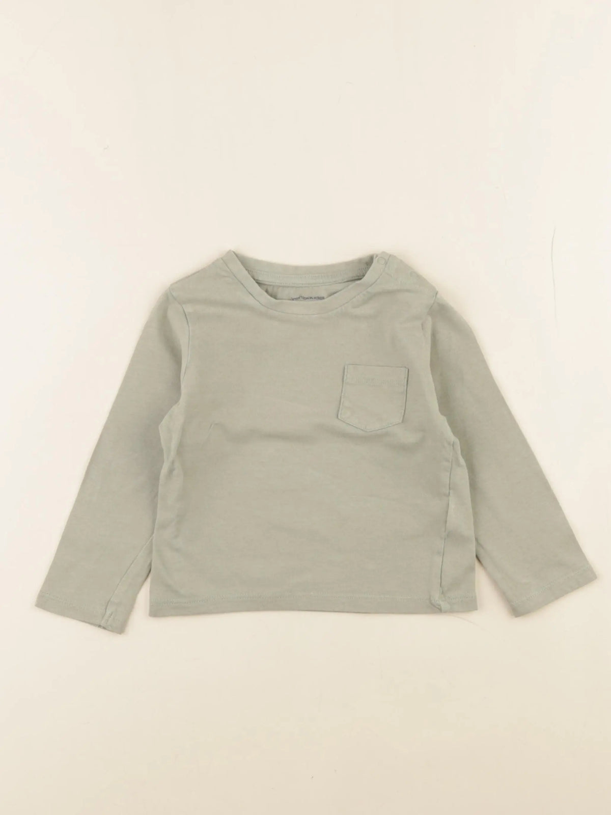 Vertbaudet - tee-shirt vert - 24 mois
