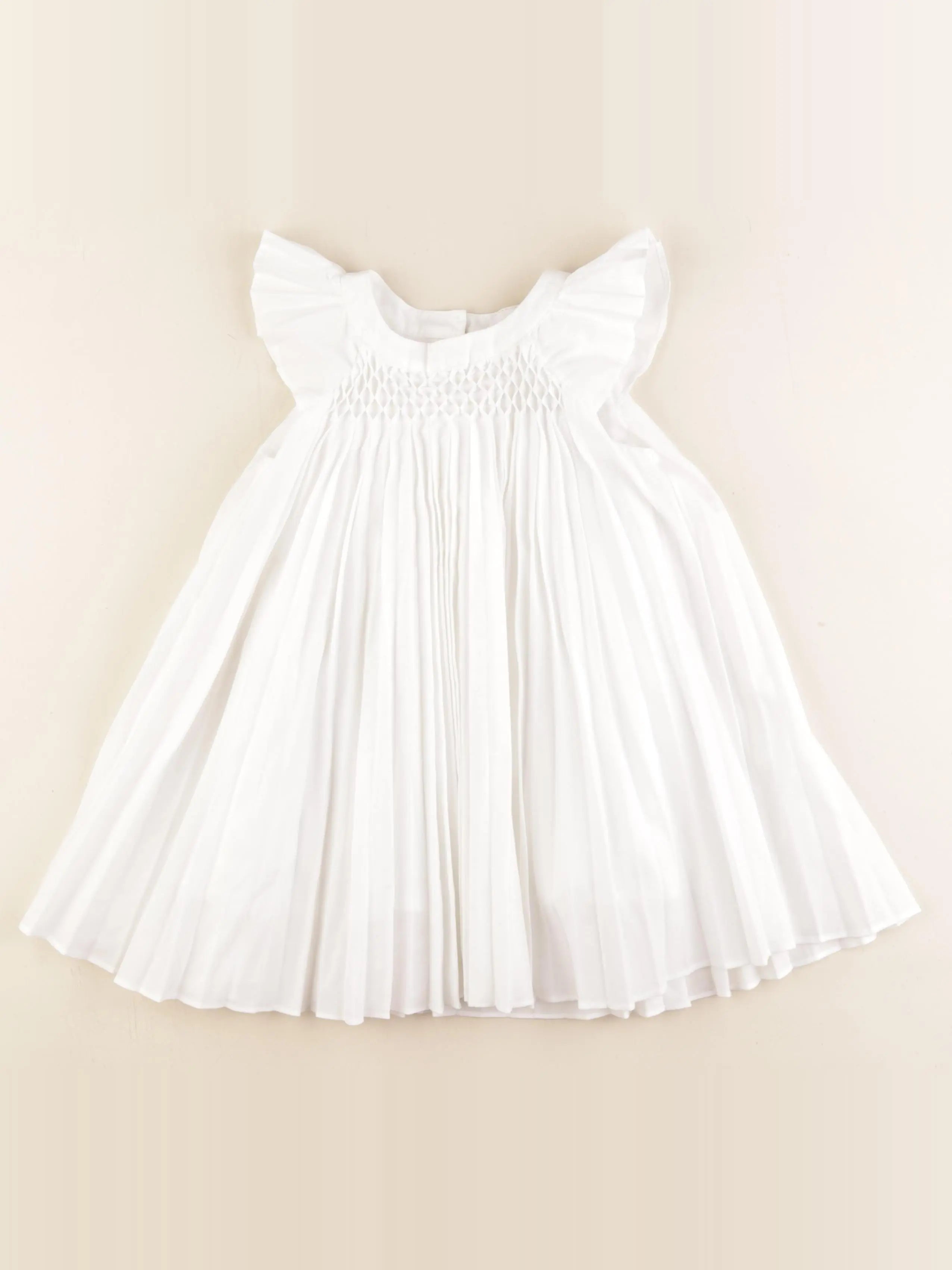 Jacadi - robe blanc - 2 ans