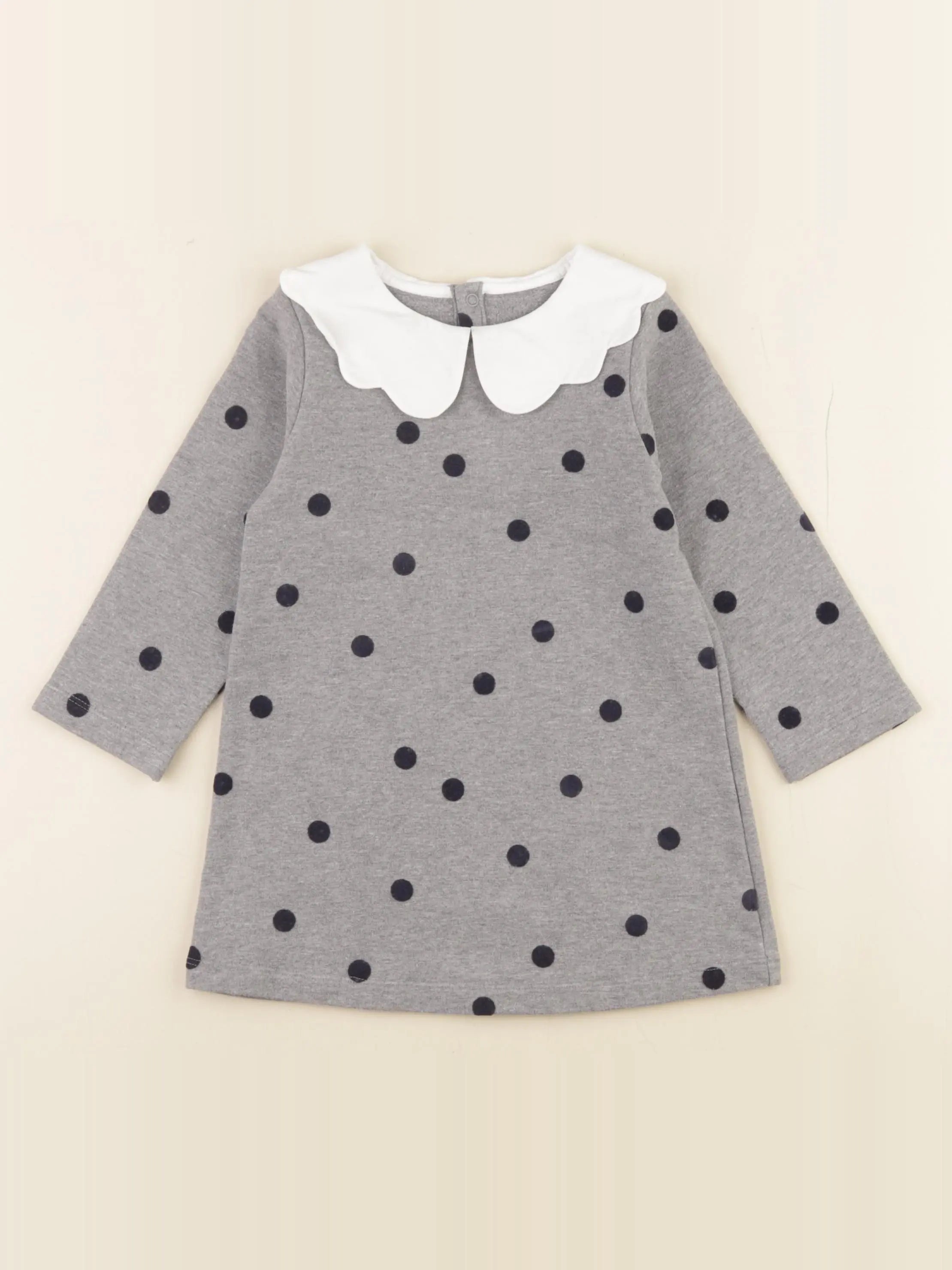 Jacadi - robe gris - 24 mois