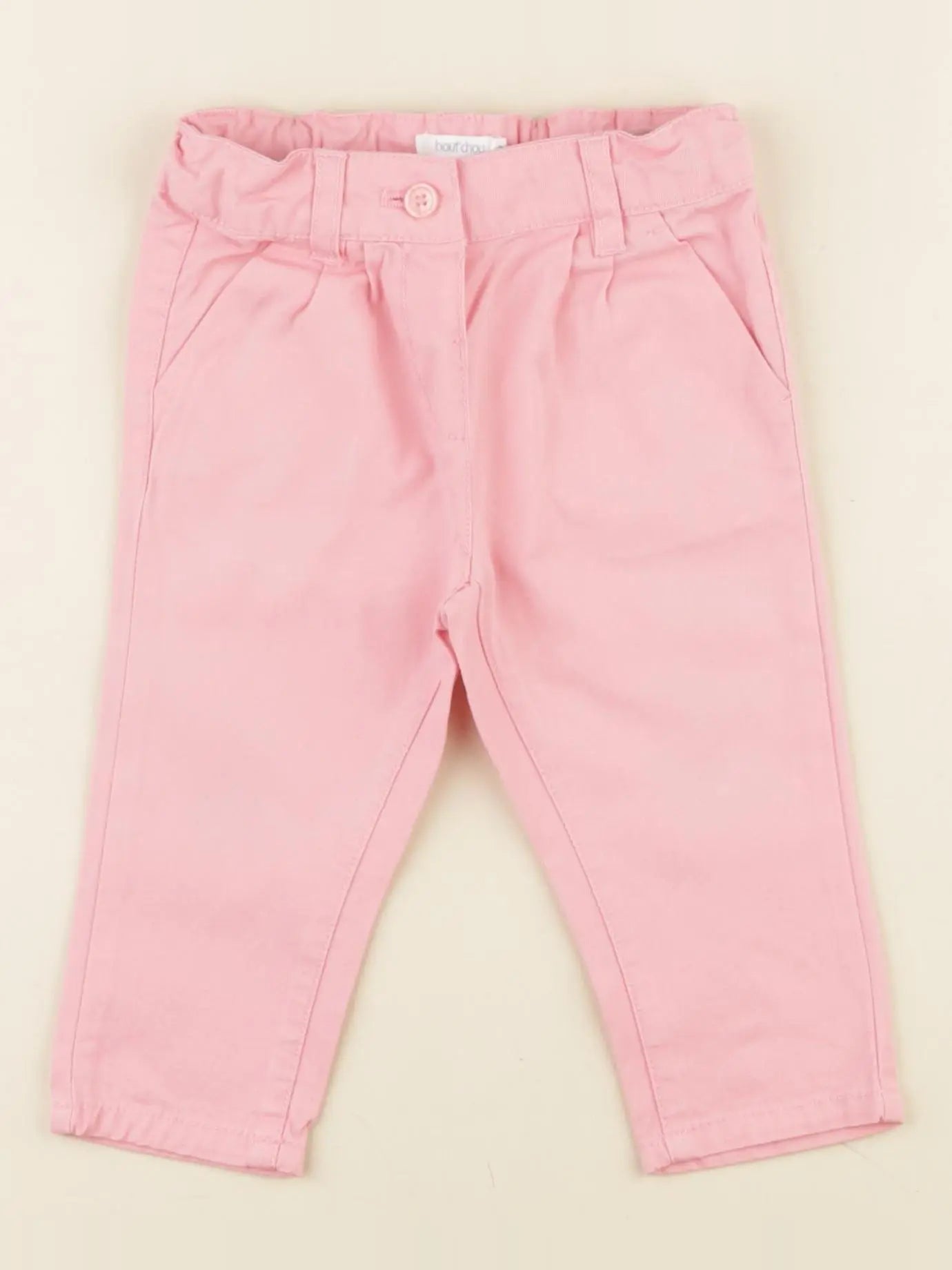 Boutchou - pantalon rose - 6 mois