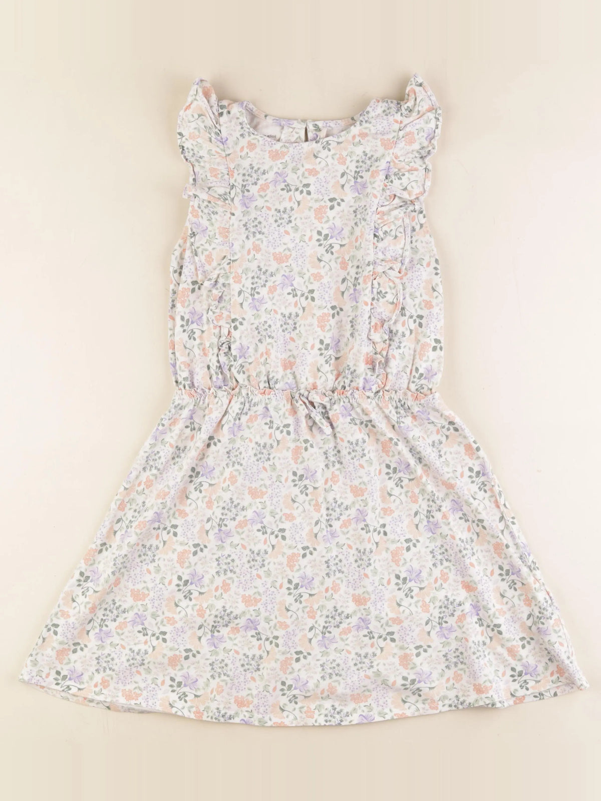 Vertbaudet - robe multicolore - 10 ans