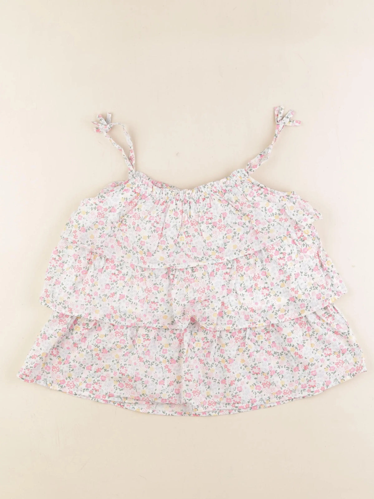Vertbaudet - blouse multicolore - 10 ans