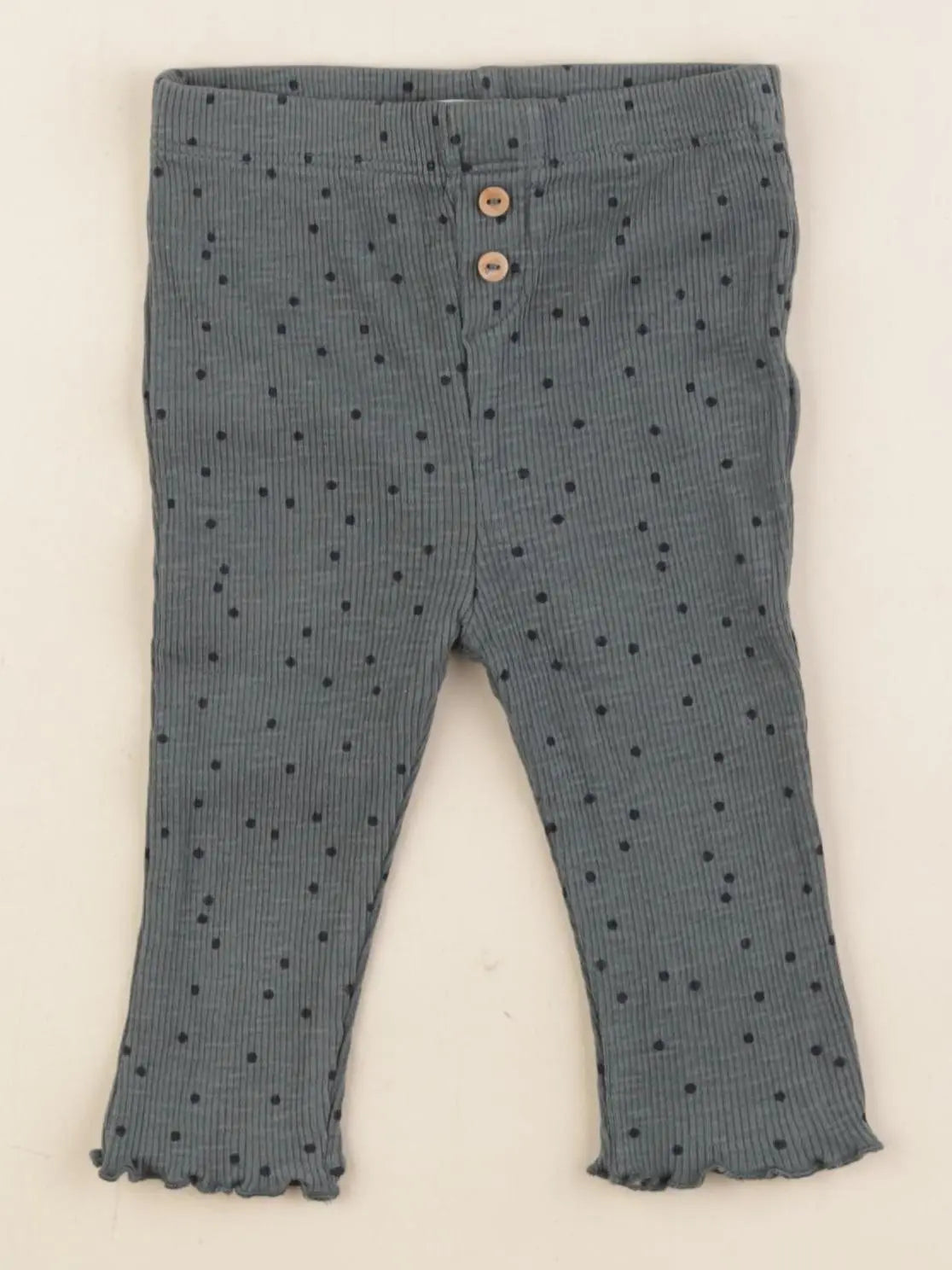 Vertbaudet - legging vert - 6 mois