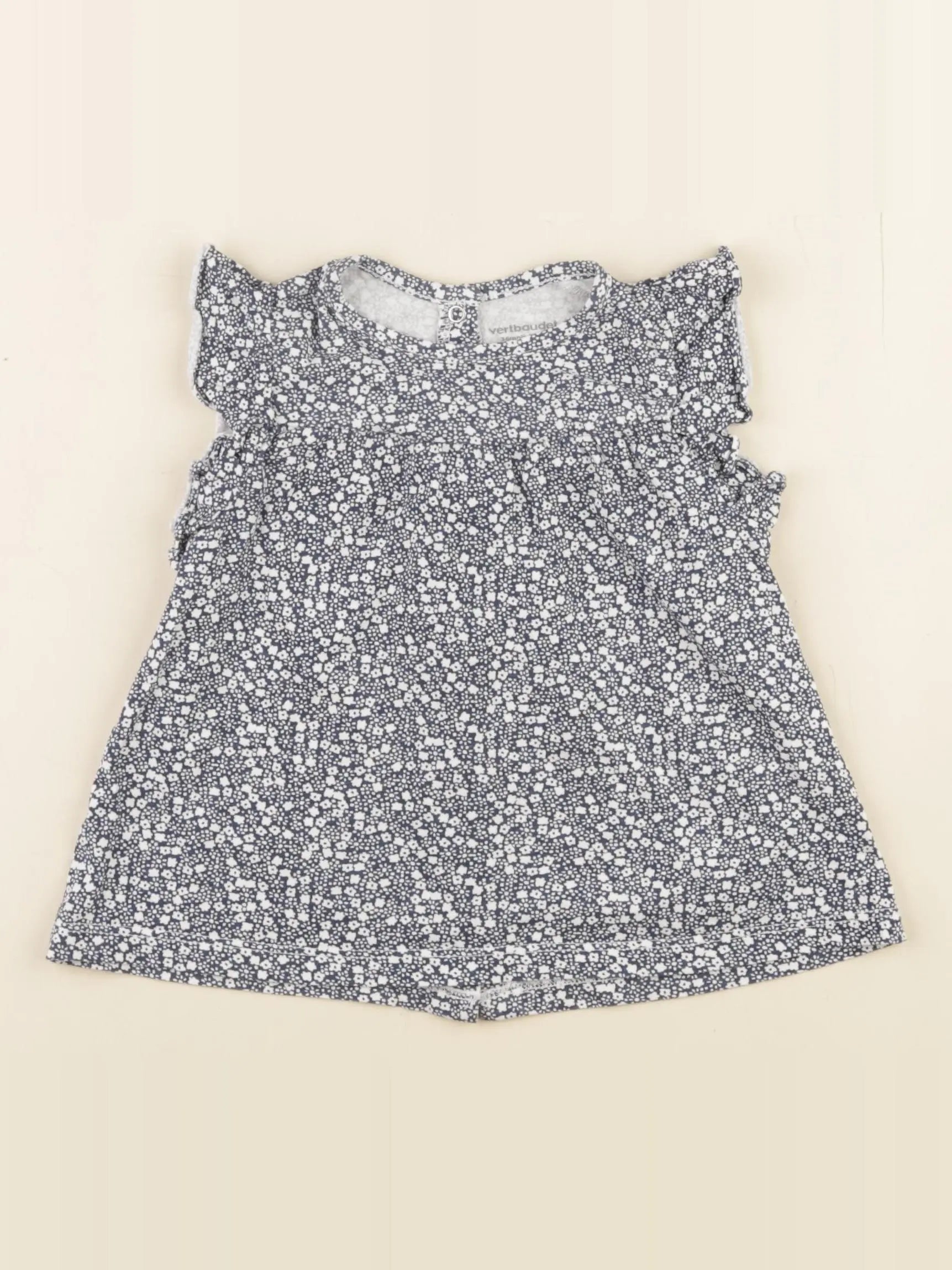 Vertbaudet - tee-shirt bleu - 36 mois