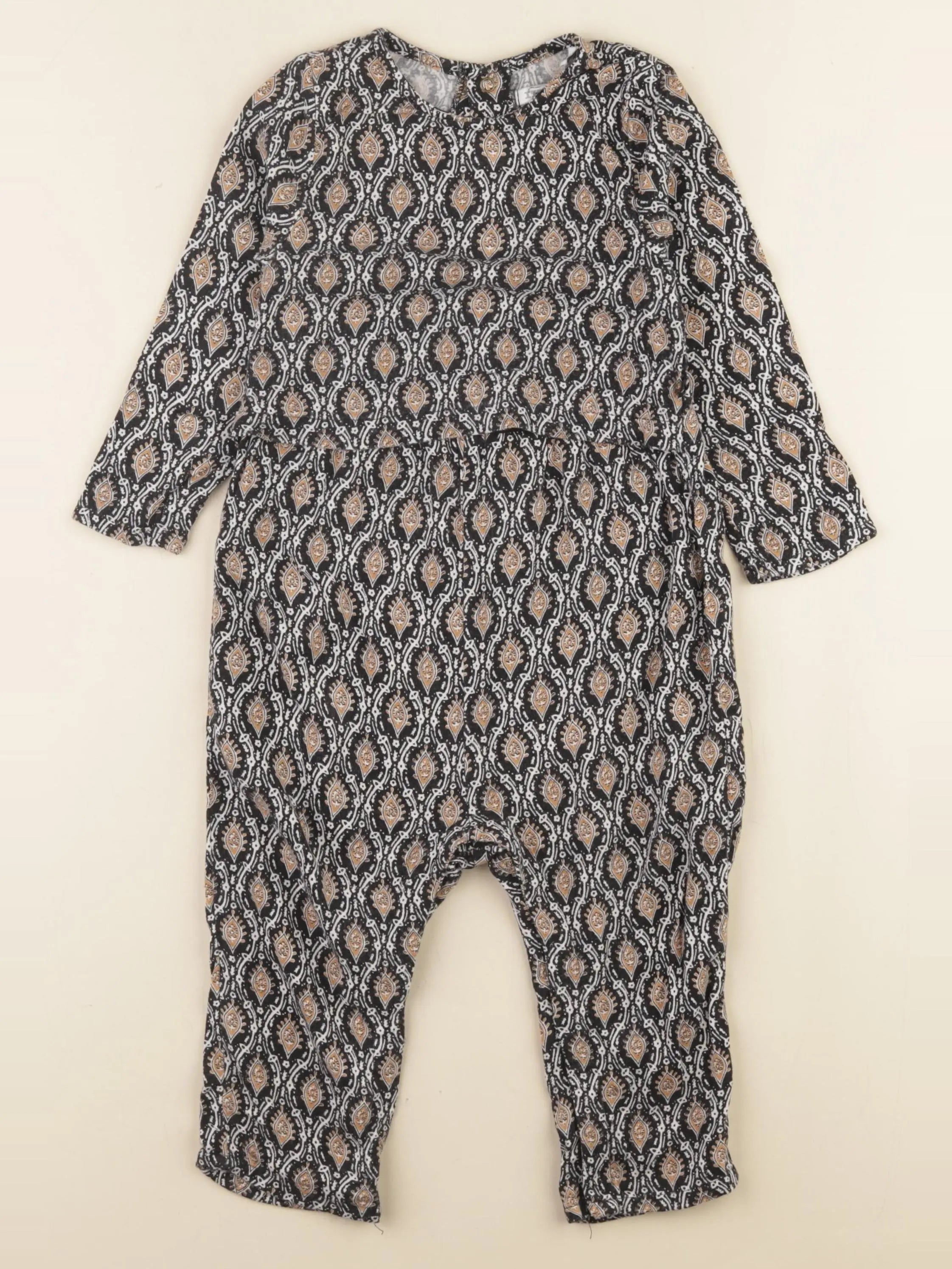 IKKS - combinaison jaune, noir - 2 ans