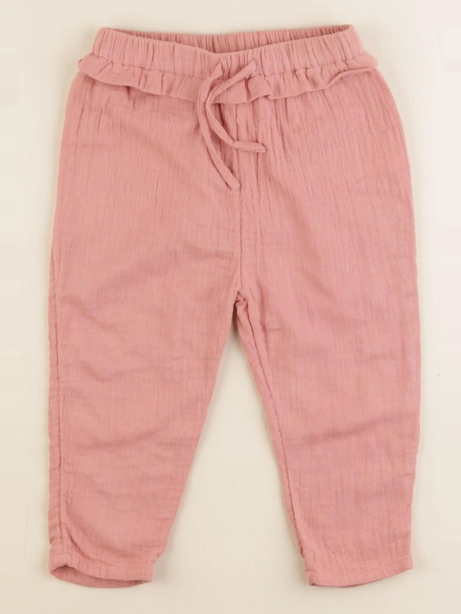 Vertbaudet - pantalon rose - 24 mois