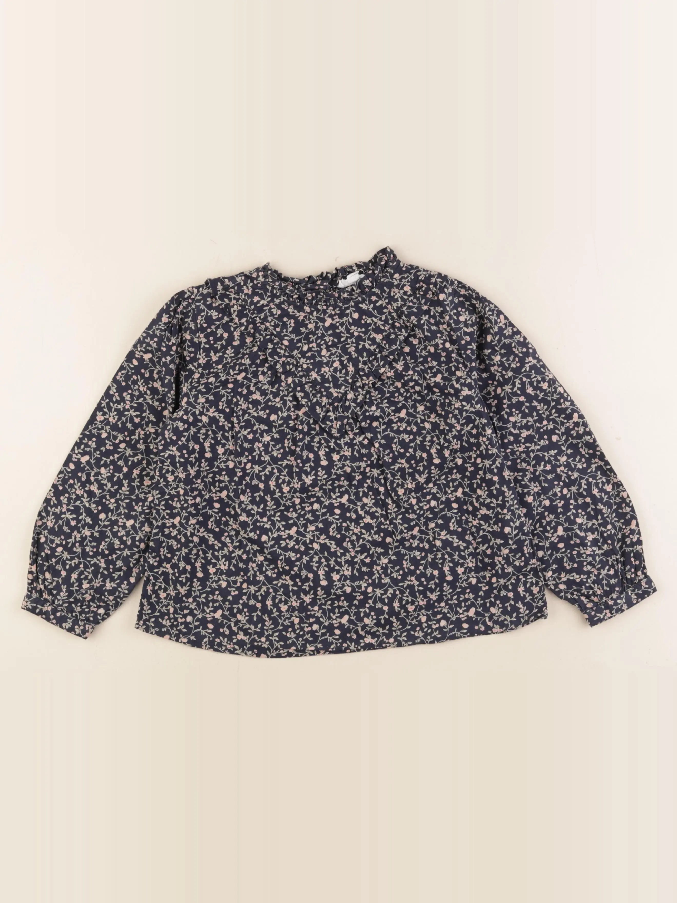Vertbaudet - blouse bleu - 5 ans