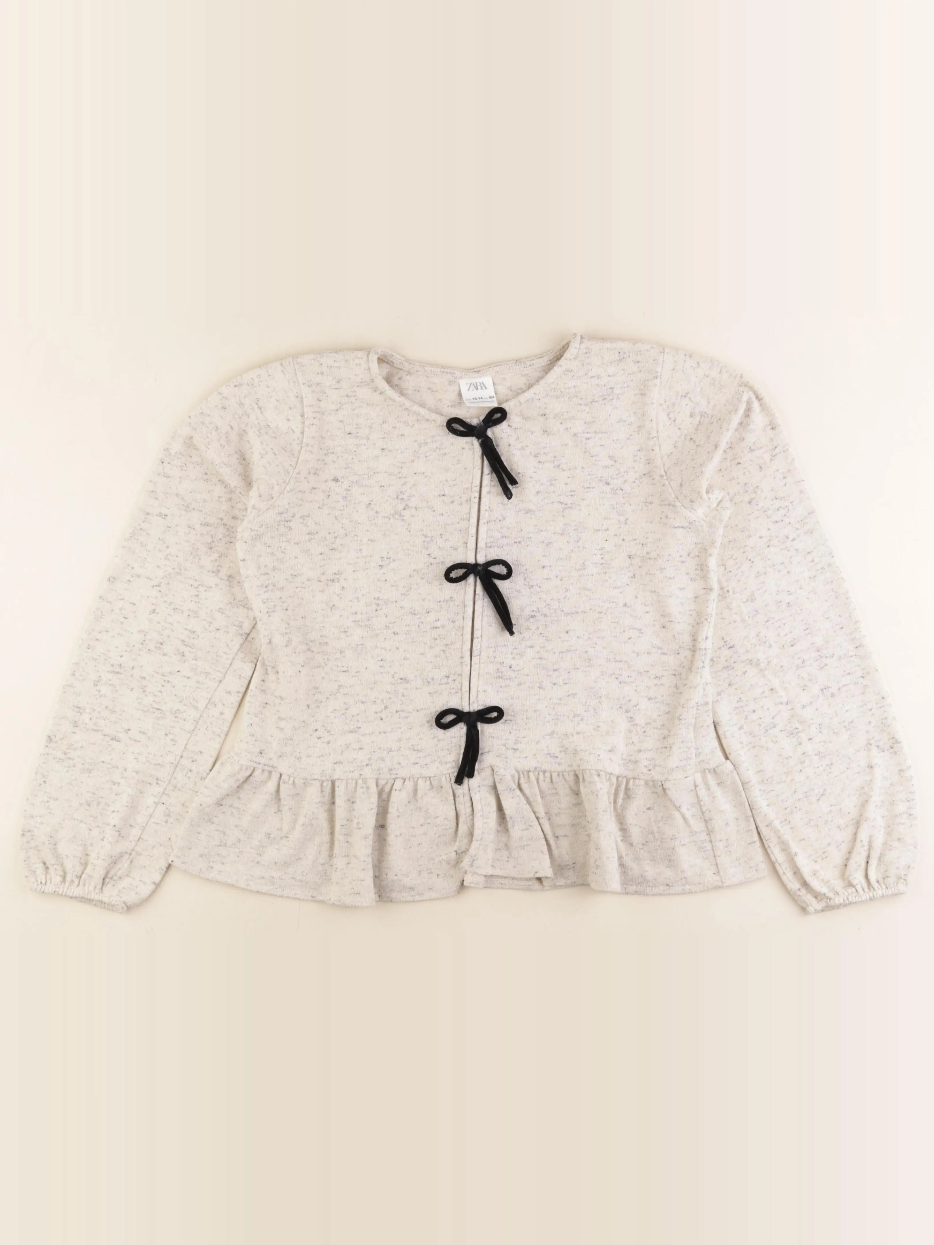 Zara - tee-shirt beige - 13/14 ans