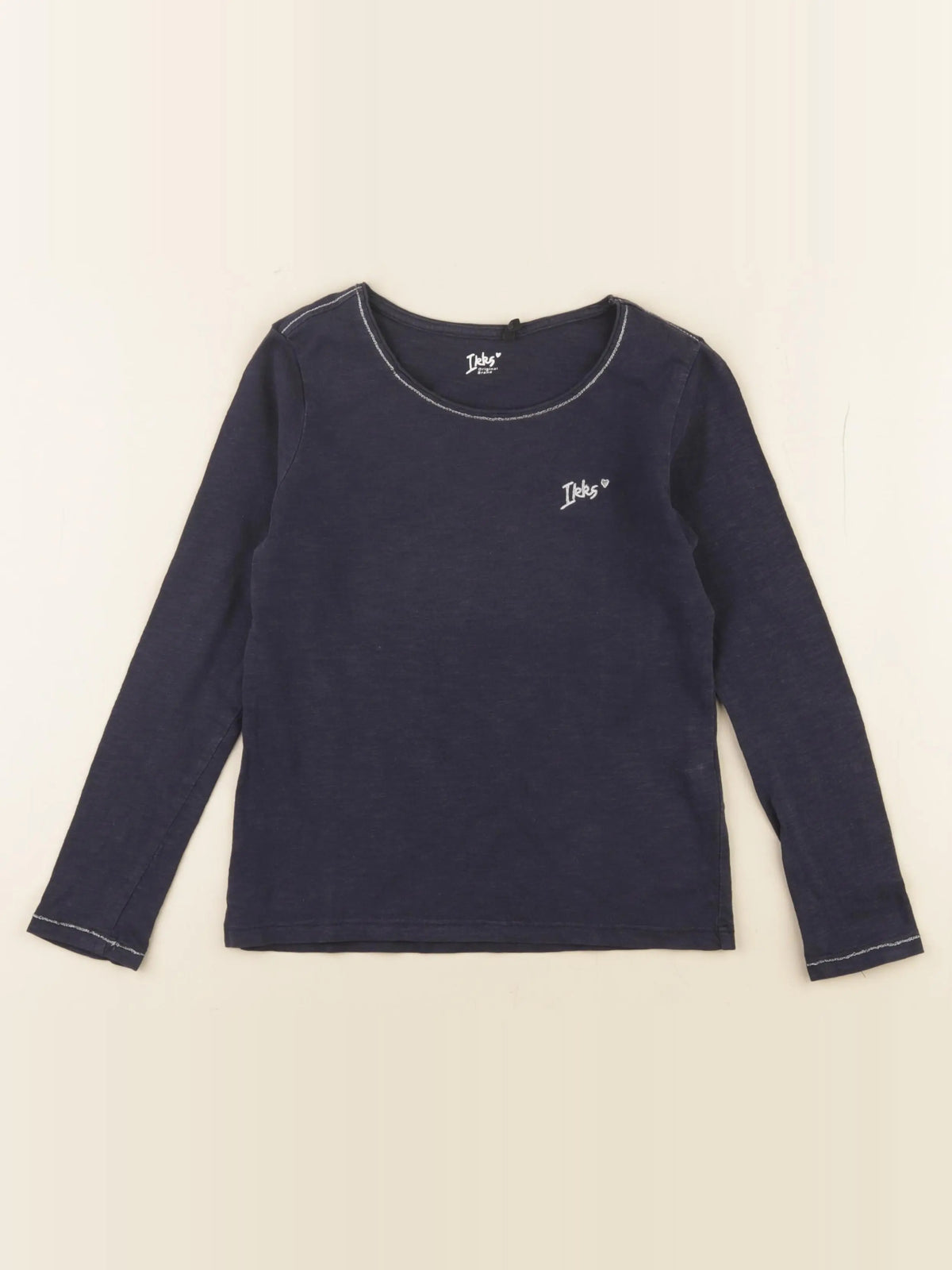 IKKS - tee-shirt bleu - 8 ans