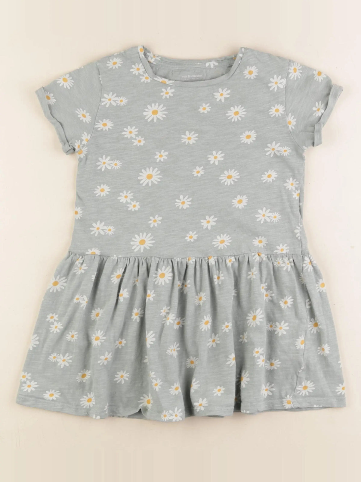 Vertbaudet - robe vert - 6 ans