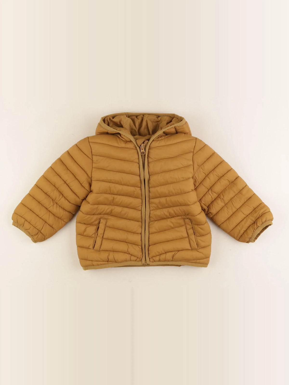 Vertbaudet - doudoune marron - 24 mois