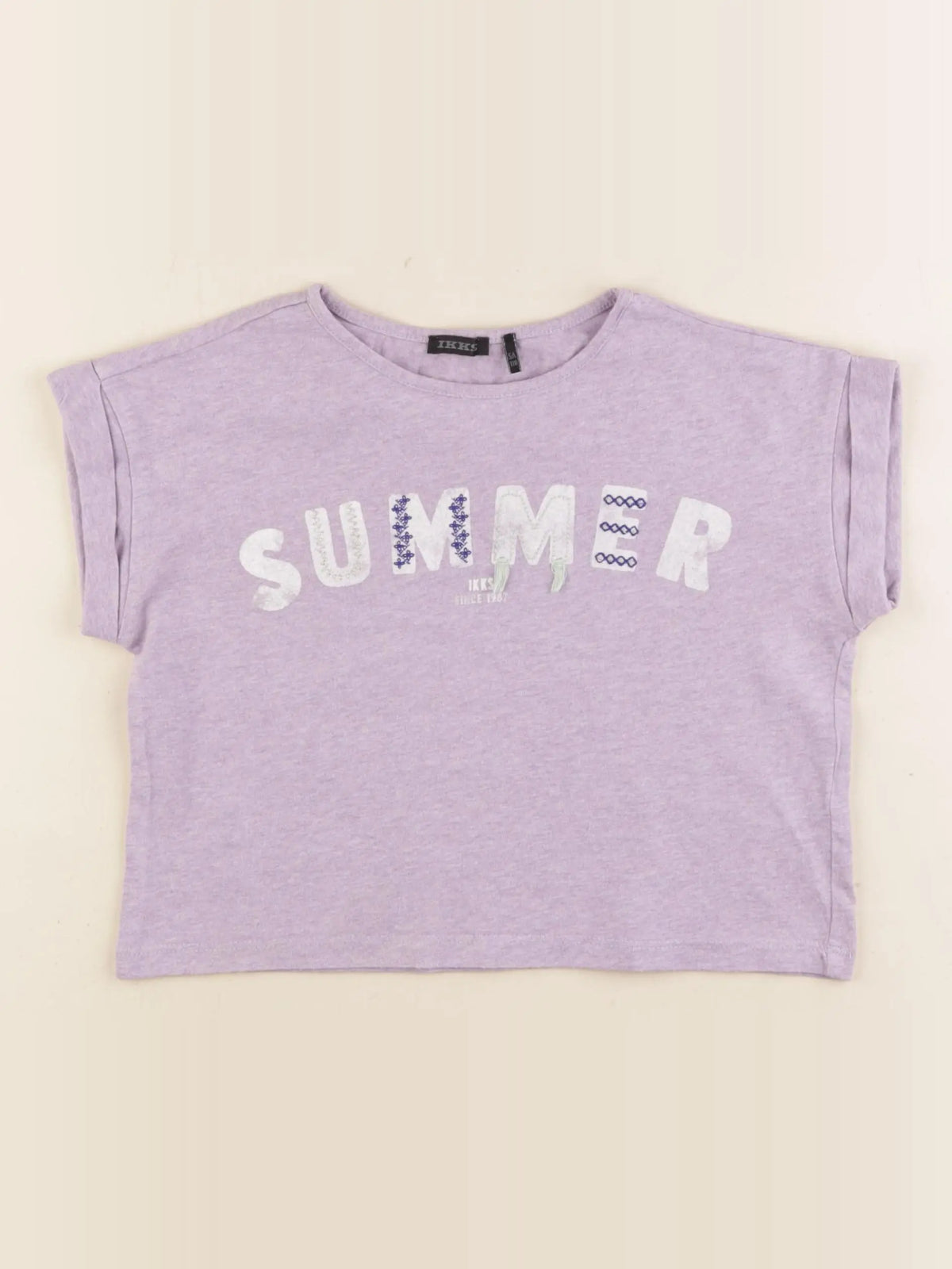 IKKS - tee-shirt violet - 5 ans
