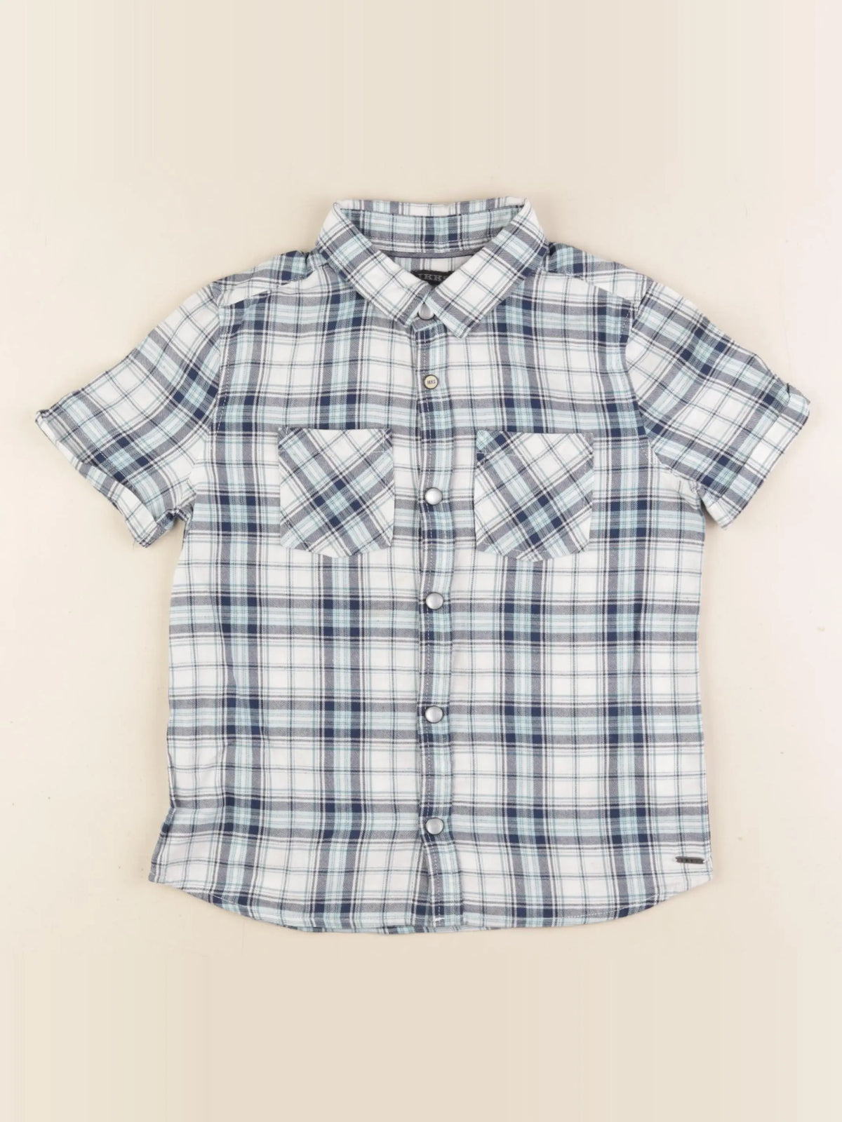 IKKS - chemise bleu - 6 ans