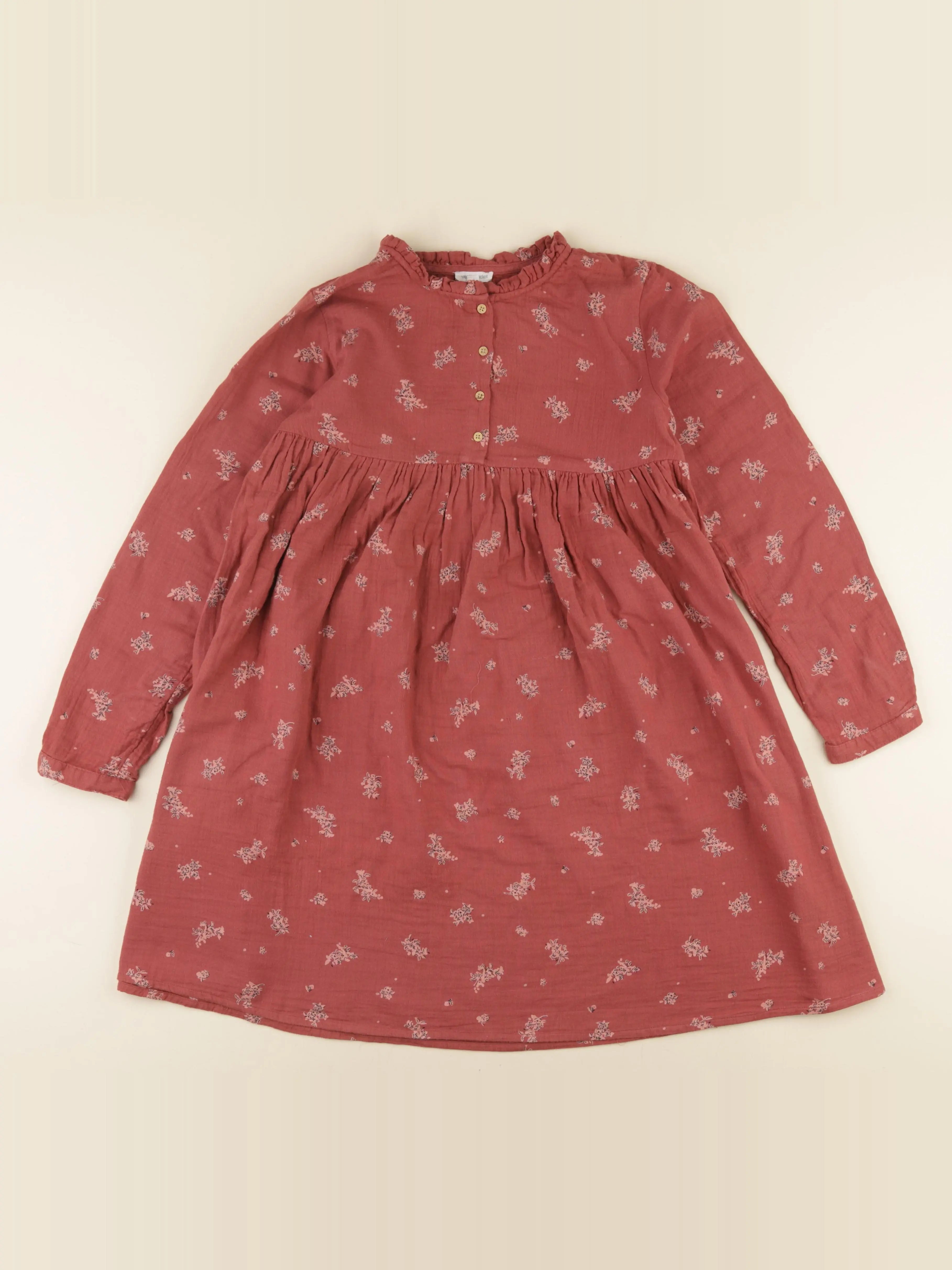 Vertbaudet - robe rouge - 12 ans