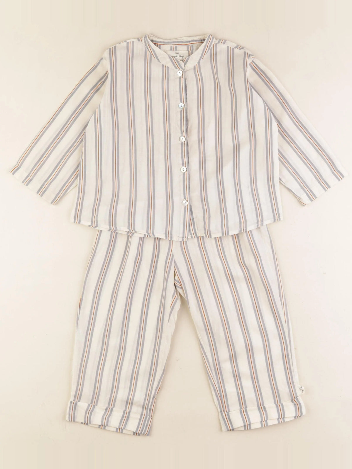 Konges slojd - pyjama coton beige - 2 ans