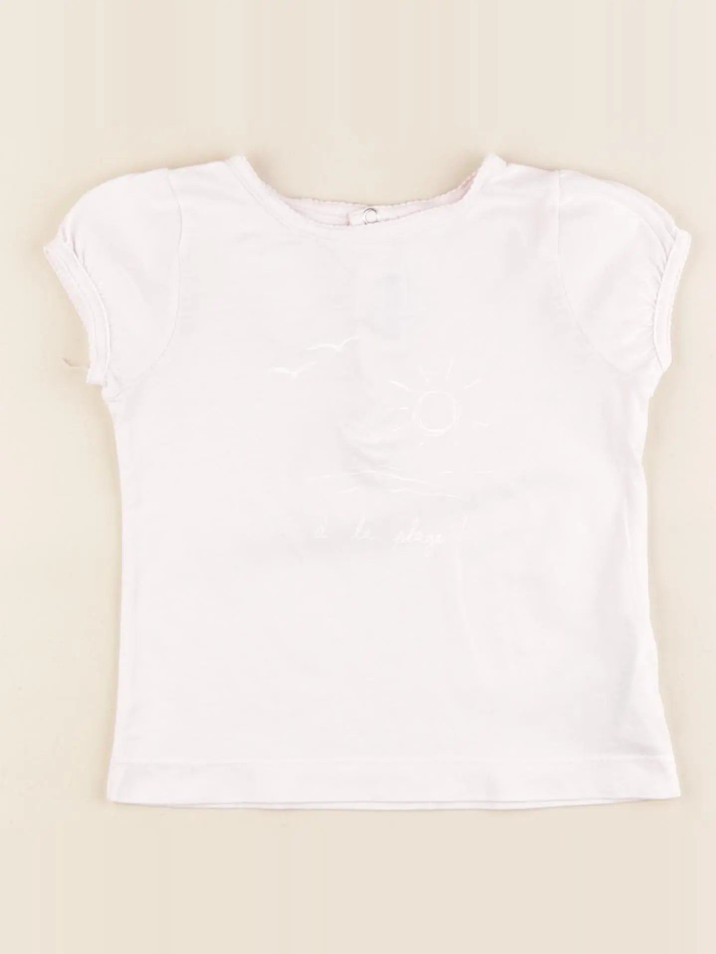 Jacadi - tee-shirt rose - 24 mois