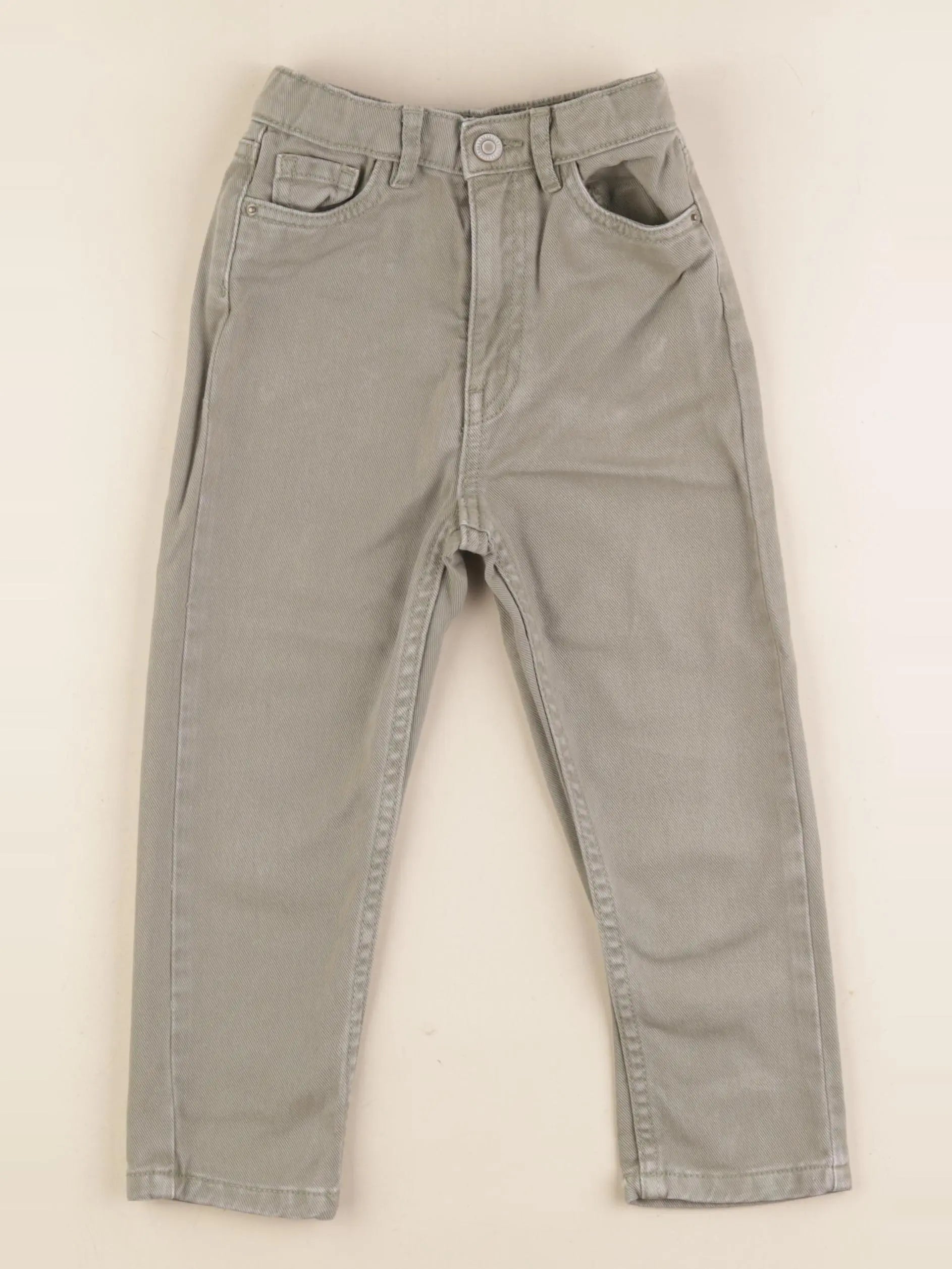 Vertbaudet - pantalon vert - 4 ans