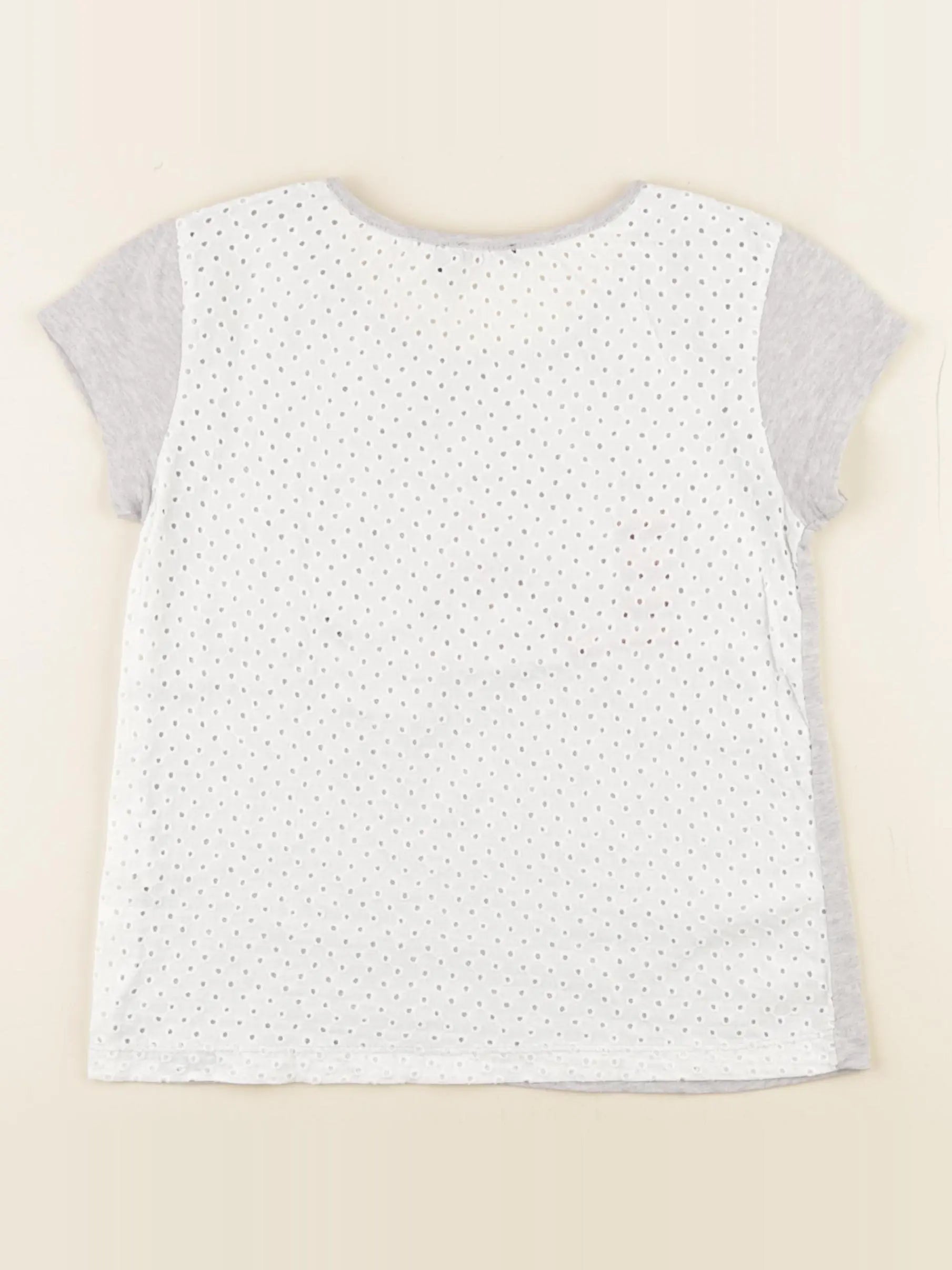 IKKS - tee-shirt gris - 8 ans