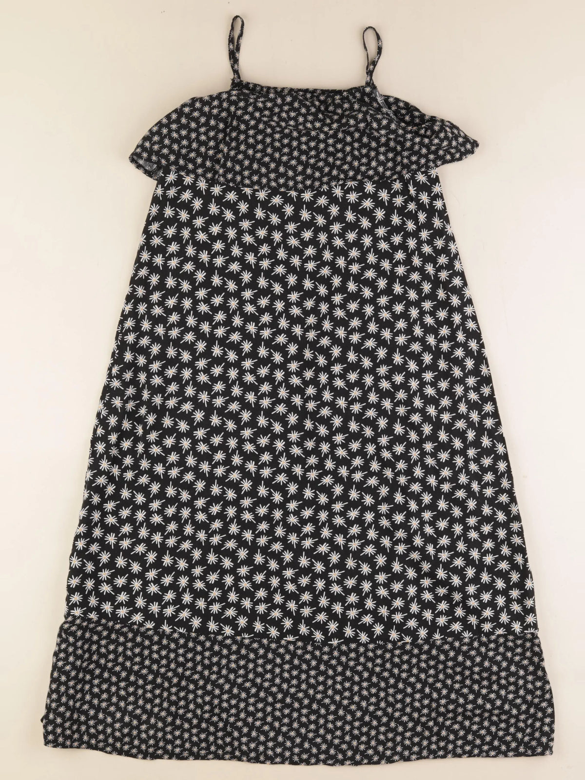 Vertbaudet - robe noir, blanc - 6 ans