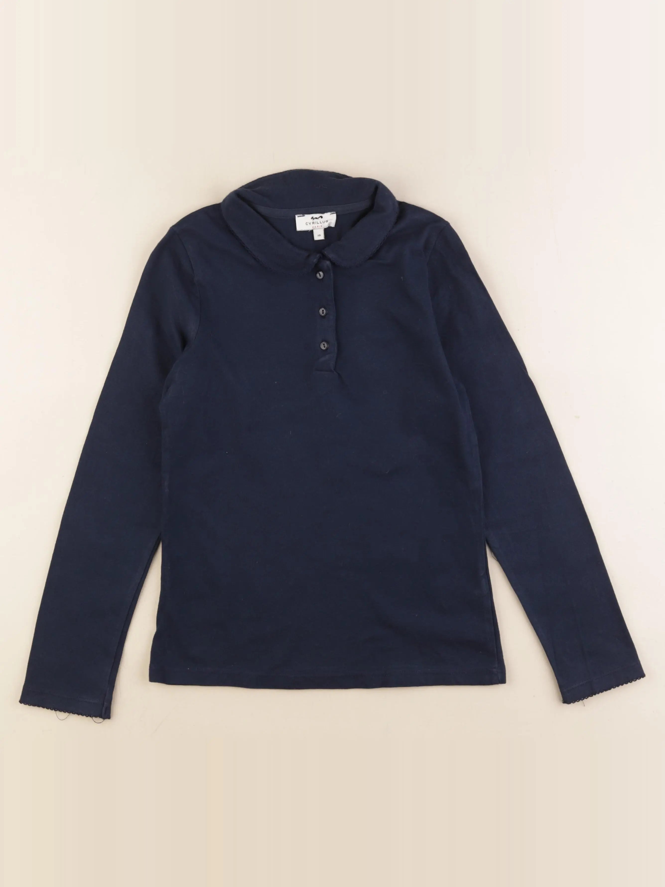 Cyrillus - tee-shirt bleu - 10 ans