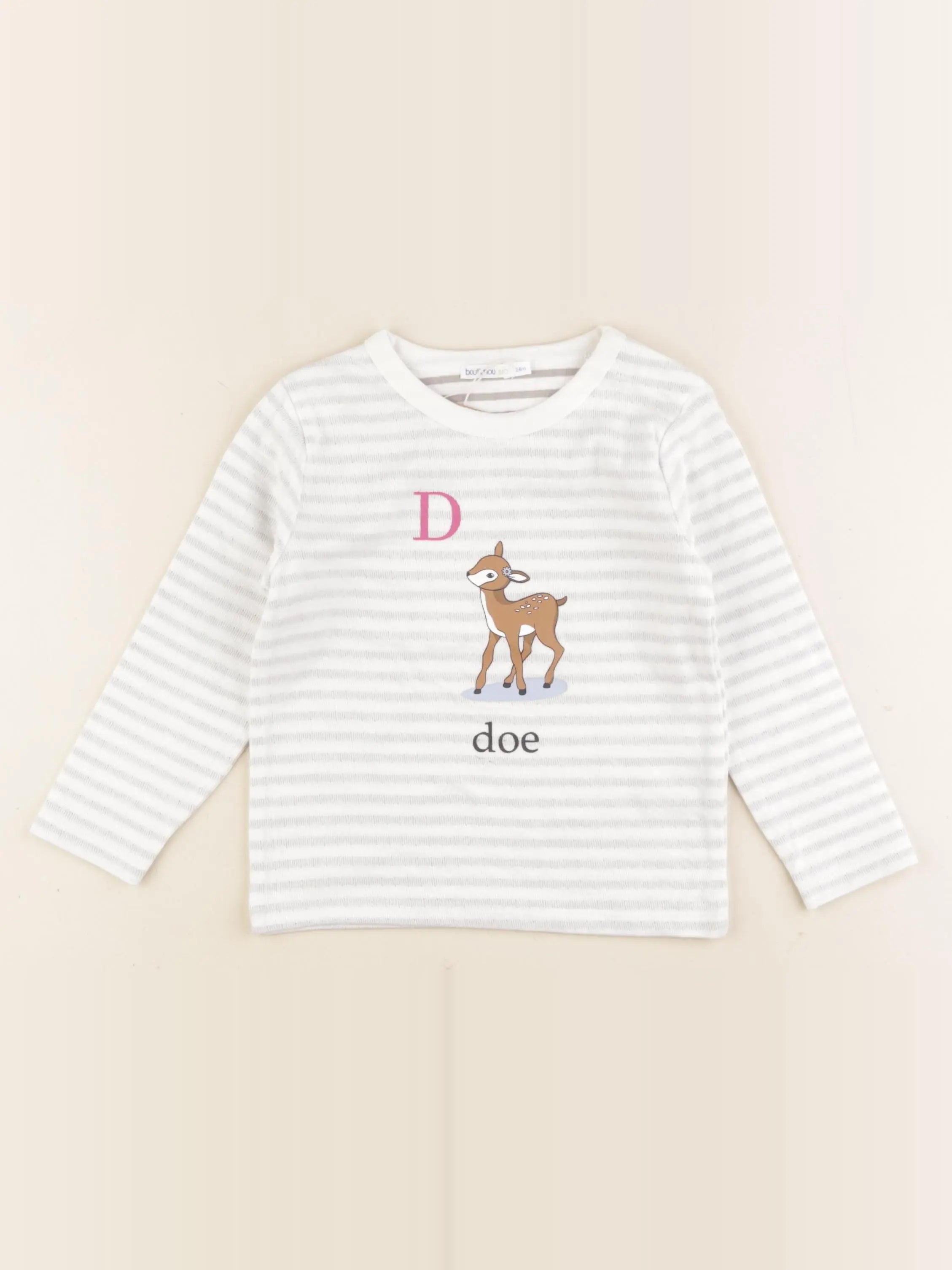 Boutchou - tee-shirt blanc - 24 mois