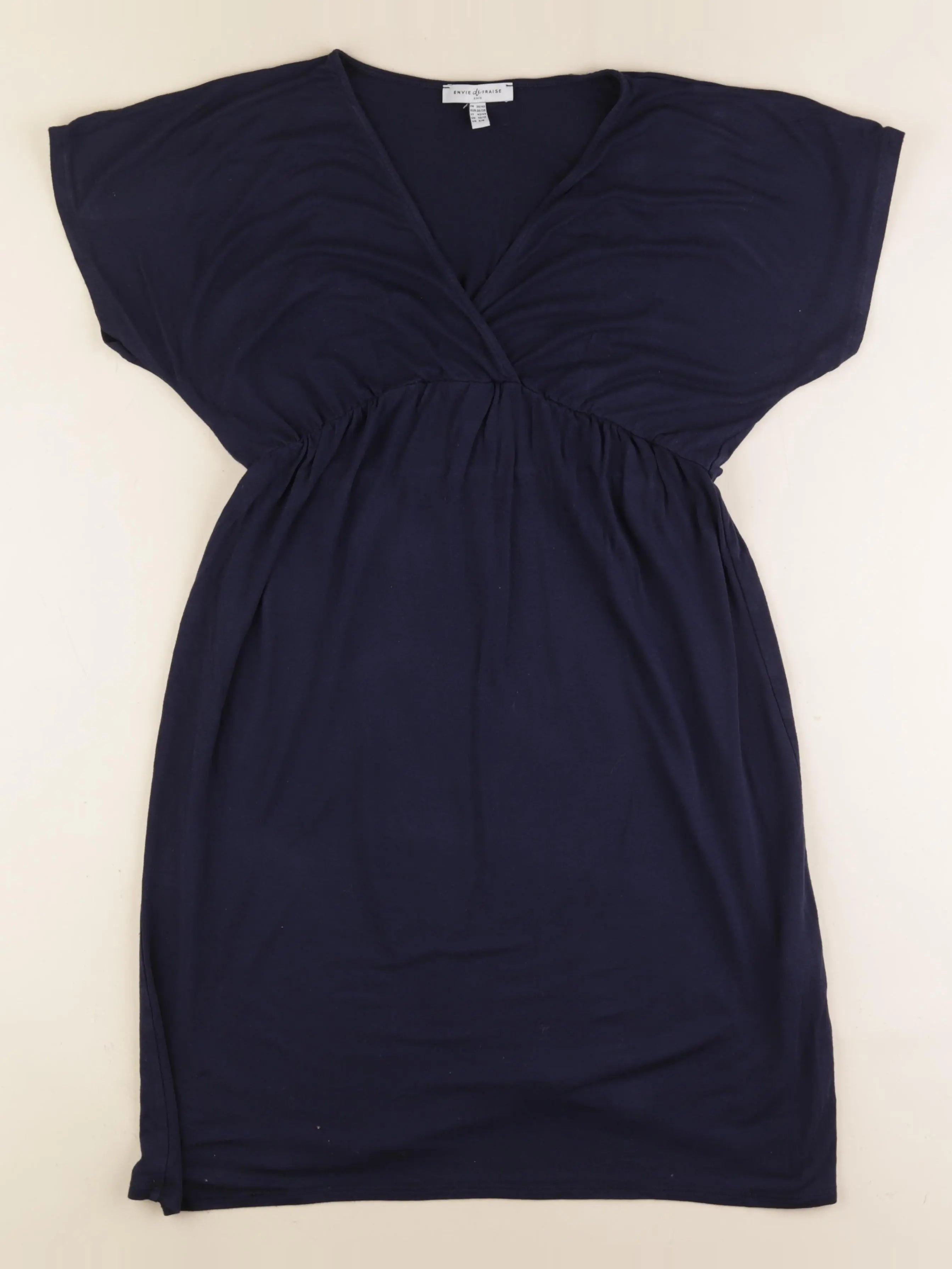 Envie de fraise - robe grossesse bleu - 38 à 40