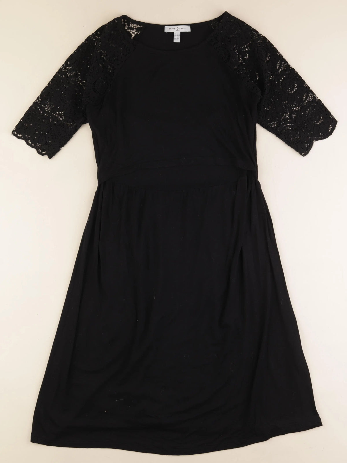 Envie de fraise - robe grossesse noir - 38 à 40