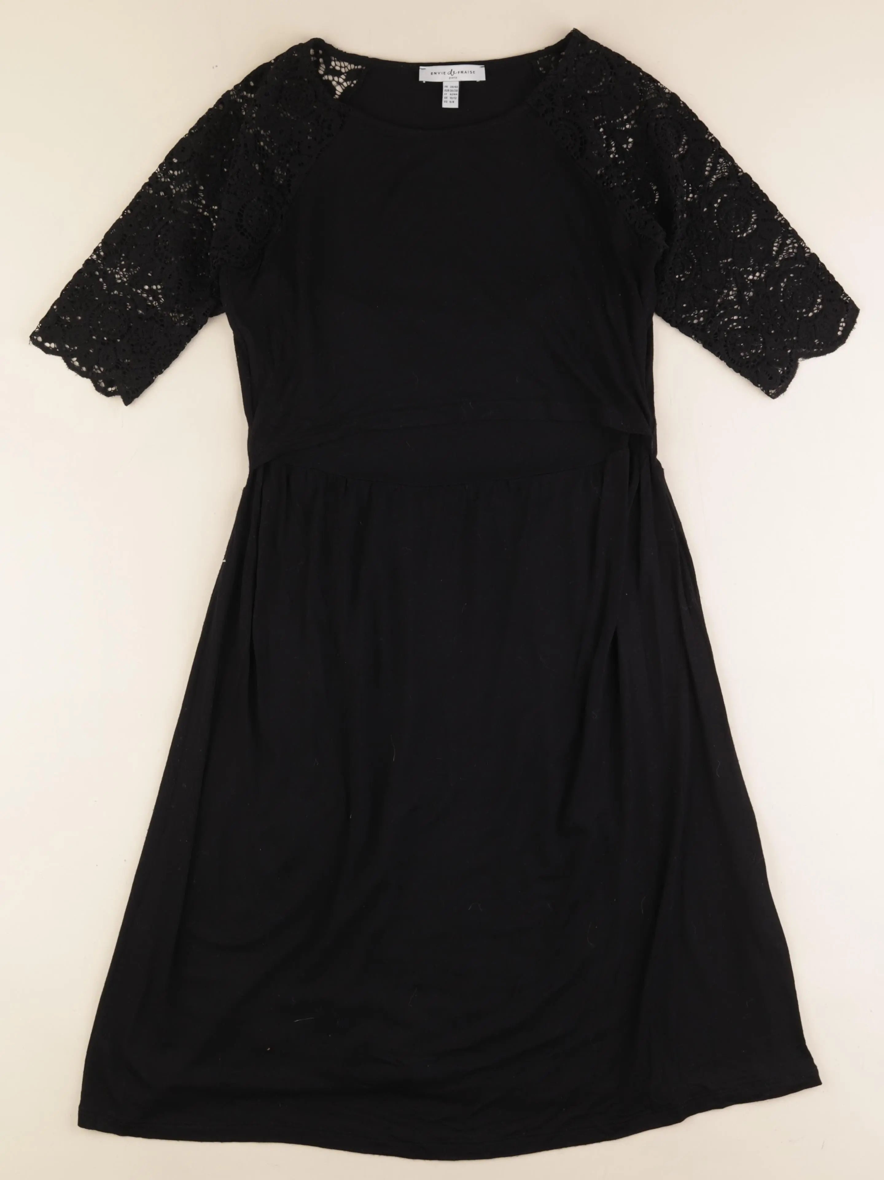 Envie de fraise - robe grossesse noir - 38 à 40