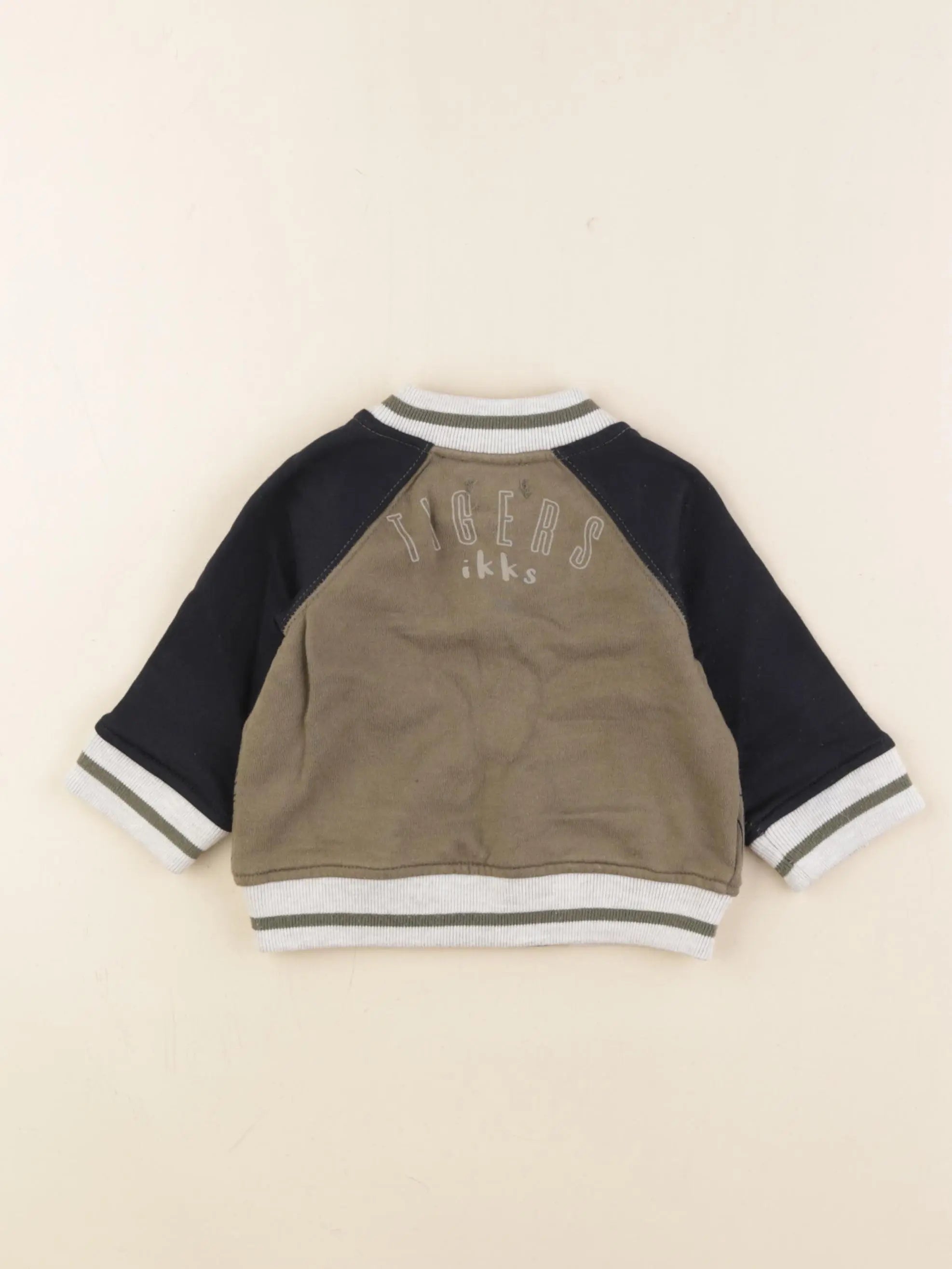 IKKS - sweat vert - 6 mois