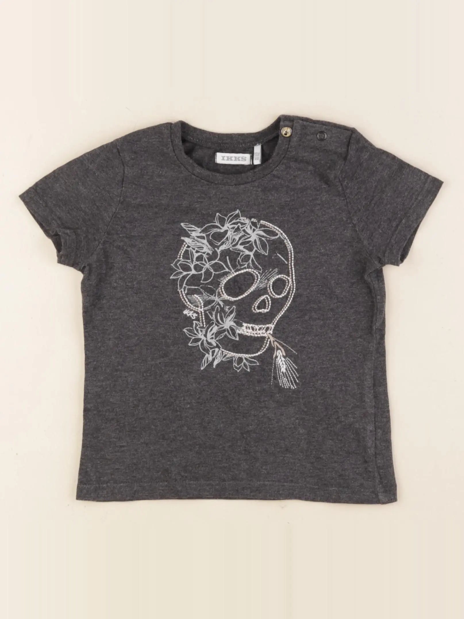 IKKS - tee-shirt gris - 18 mois