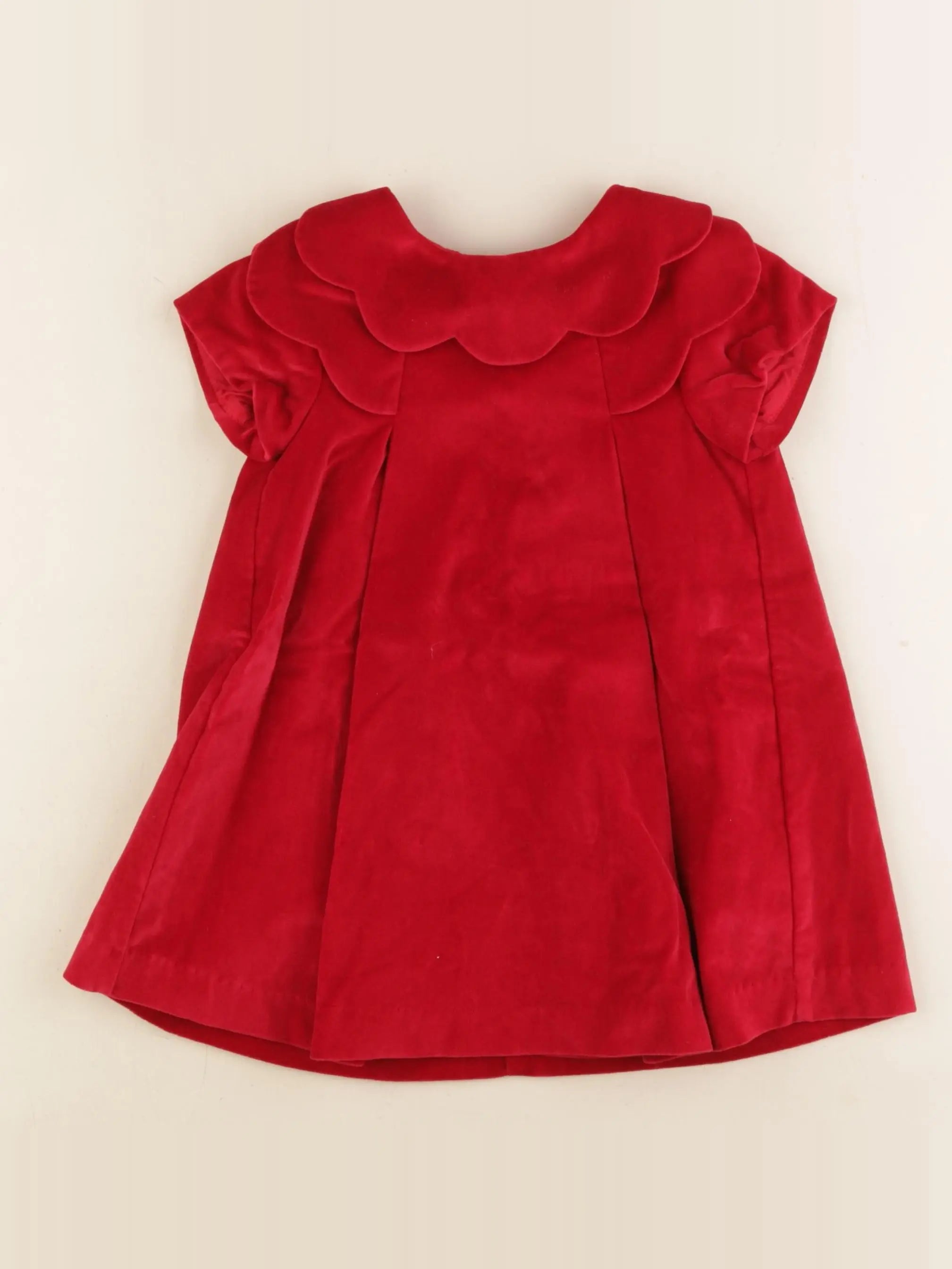 Jacadi - robe rouge - 24 mois
