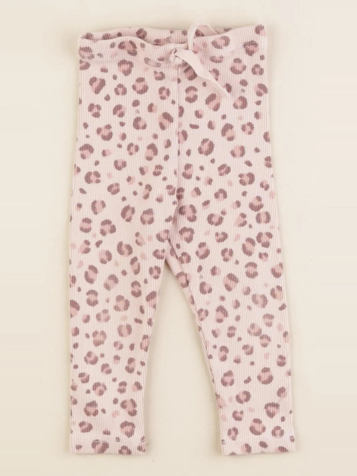 Zara - legging rose - 9/12 mois