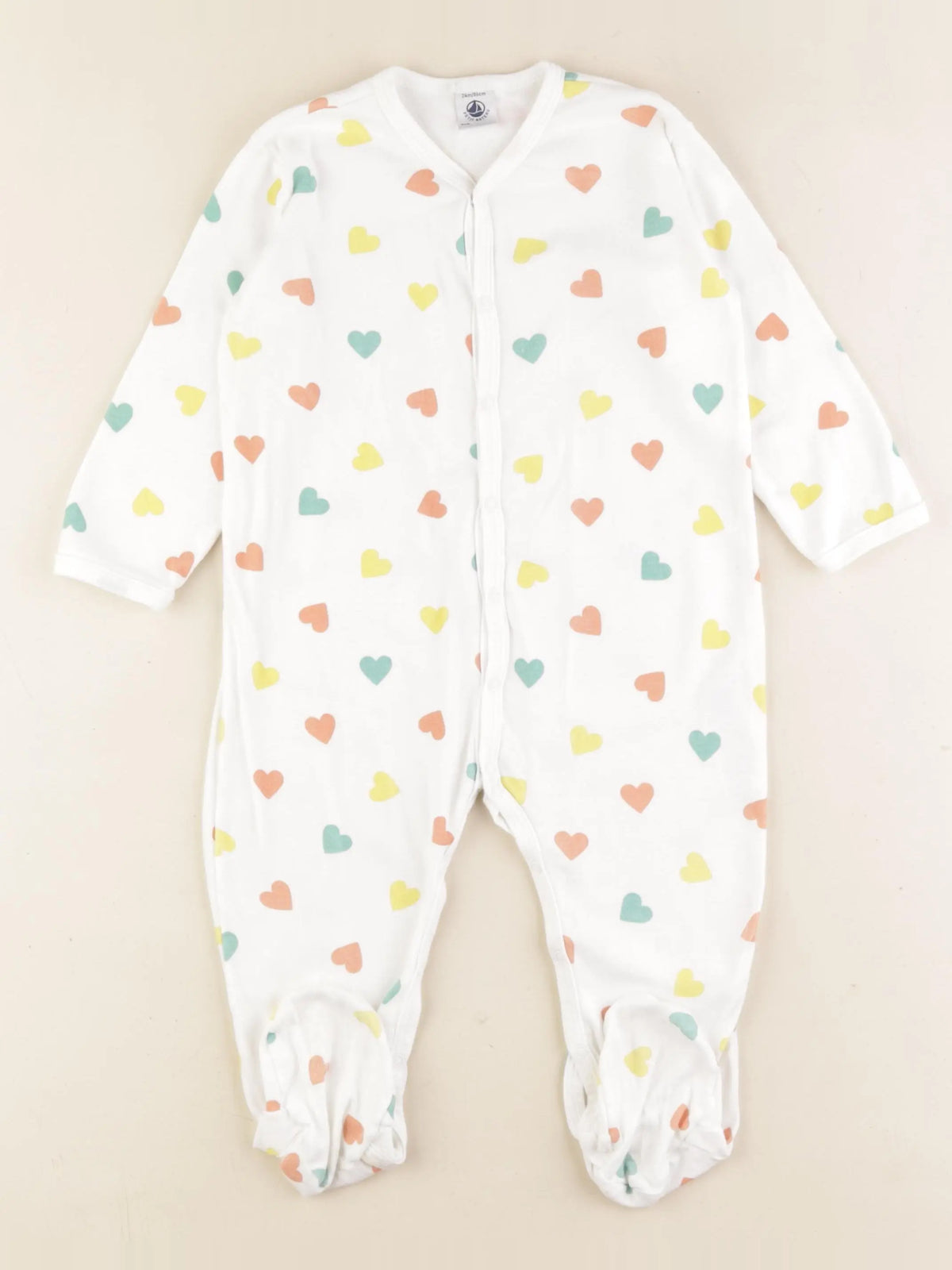 Petit Bateau - pyjama coton multicolore - 24 mois