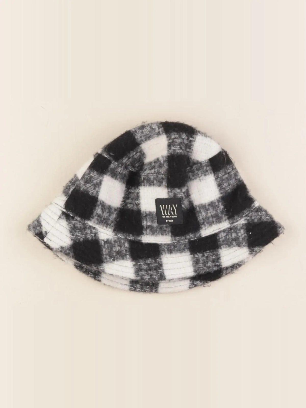 IKKS - chapeau blanc, noir - 7/8 ans
