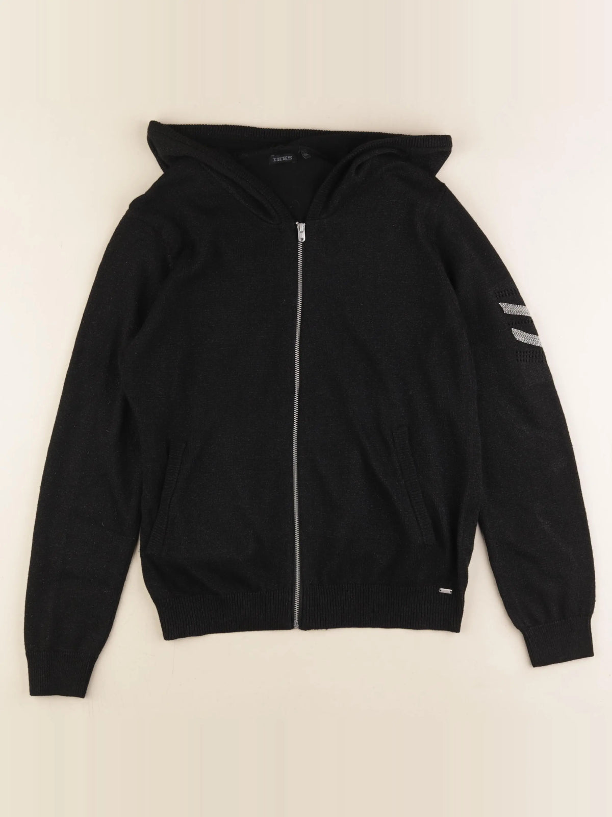 IKKS - gilet noir, argent - 14 ans