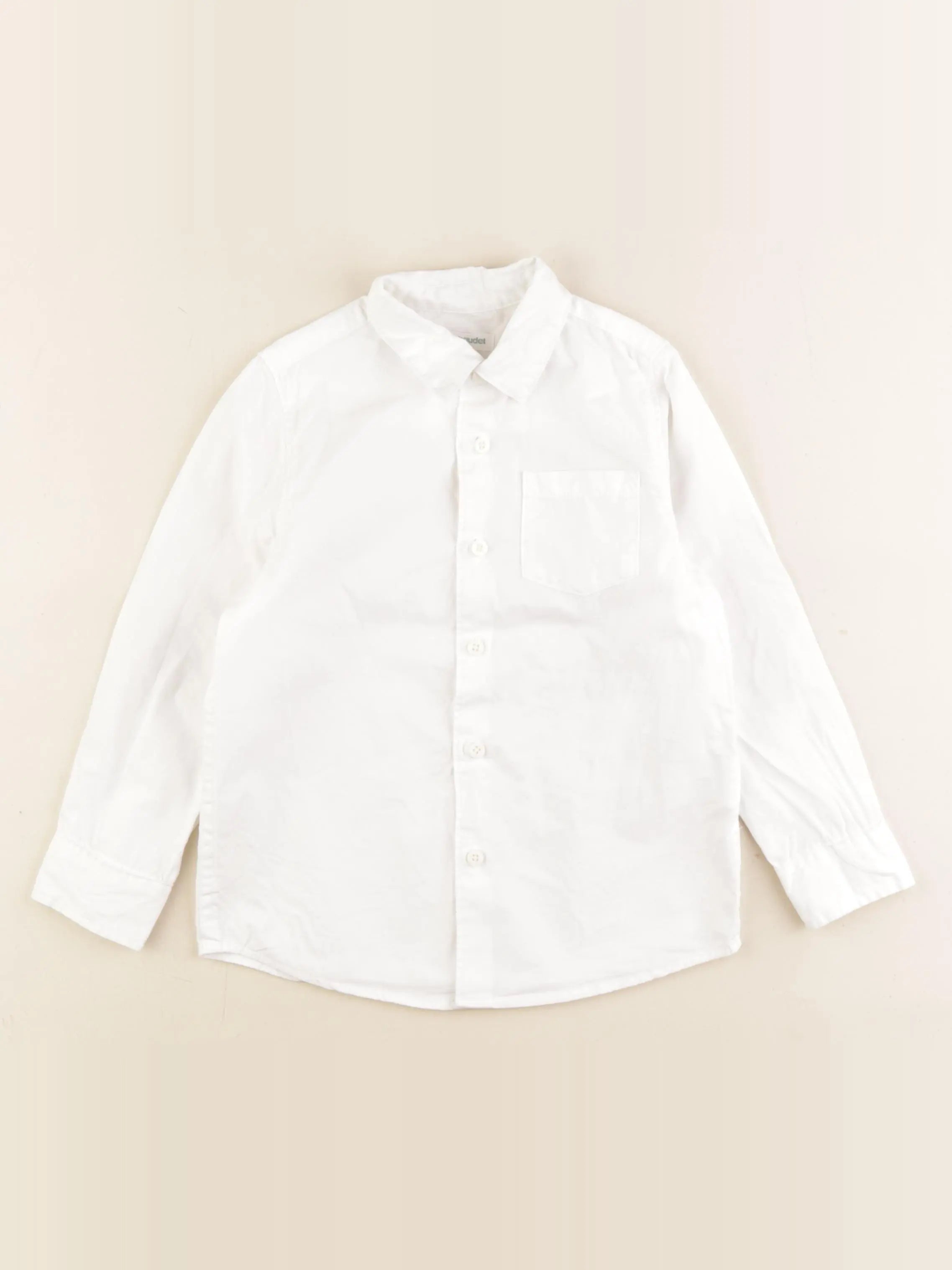 Vertbaudet - chemise blanc - 5 ans