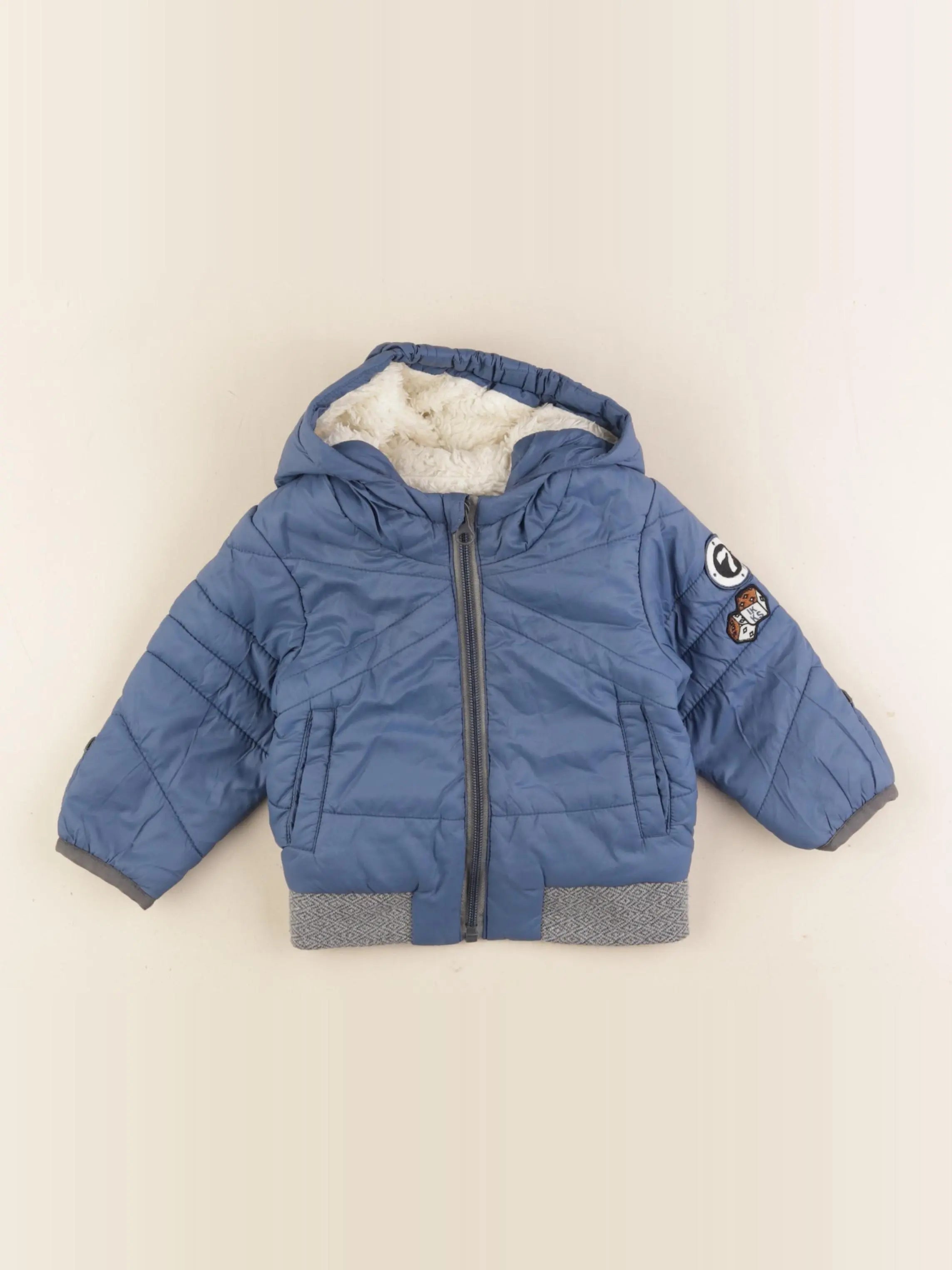 IKKS - veste bleu - 6 mois