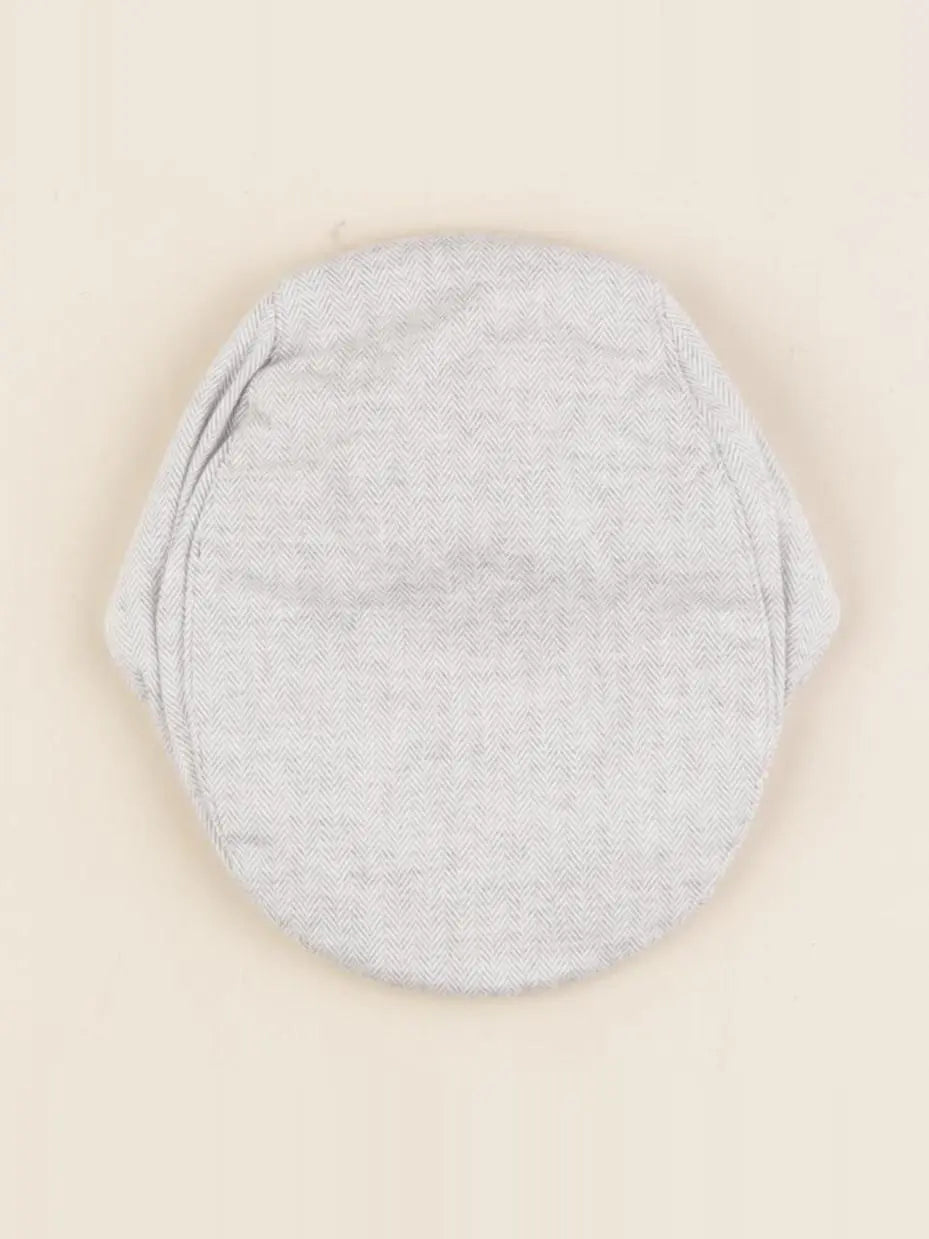 H&M - chapeau gris - 4/6 mois