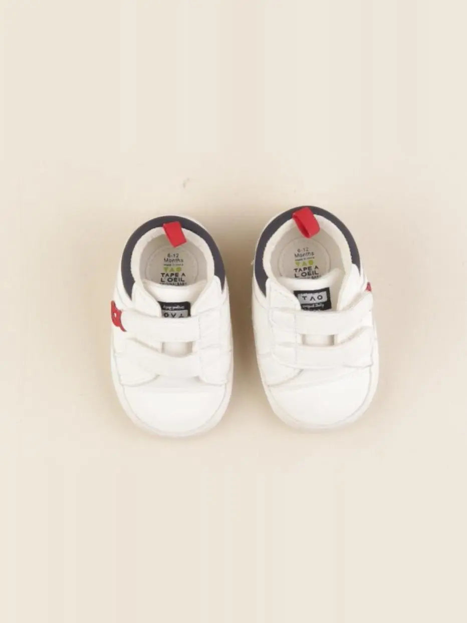 Tape à l'oeil - chaussons blanc - pointure 18/19