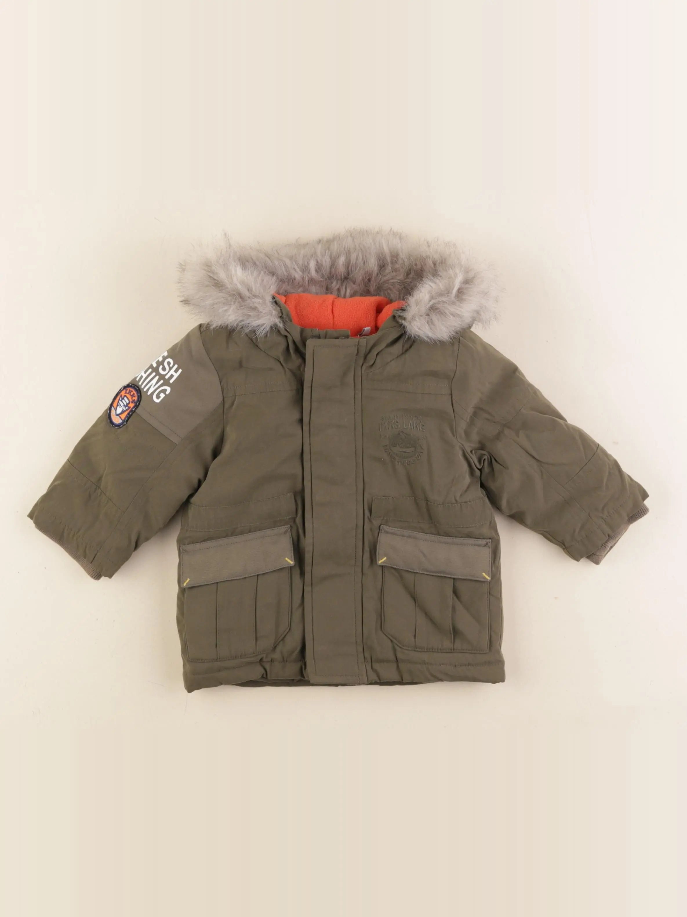 IKKS - manteau vert - 6 mois