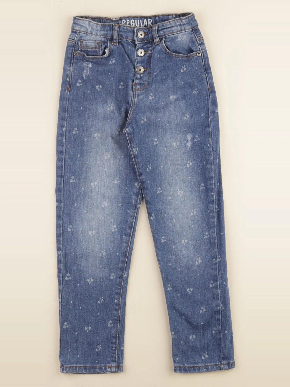 Vertbaudet - jean bleu - 7 ans