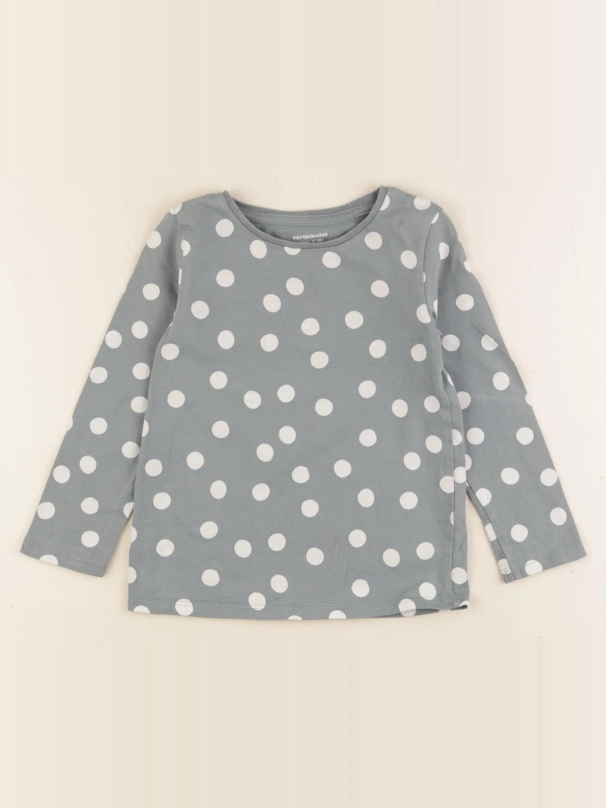 Vertbaudet - tee-shirt vert - 3 ans