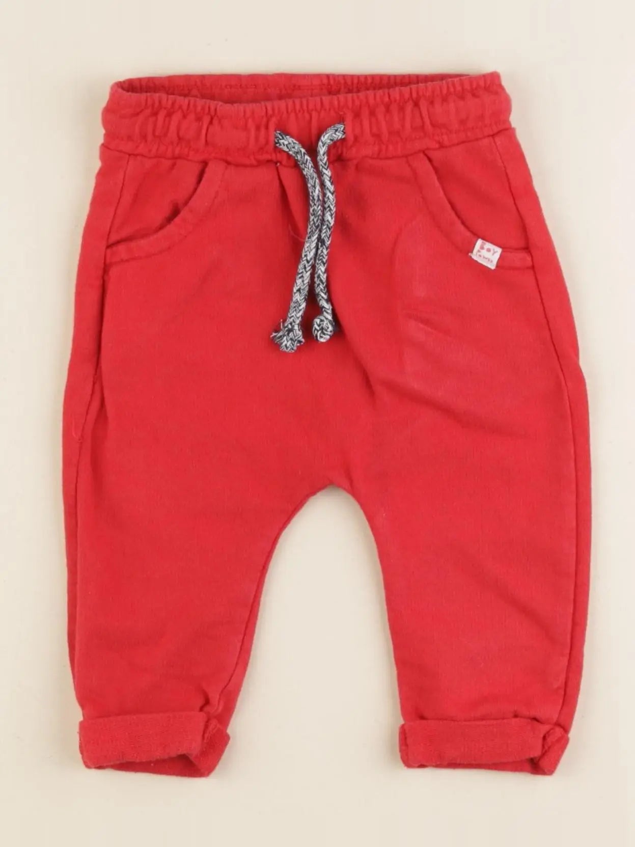 Tape à l'oeil - jogging rouge - 6 mois