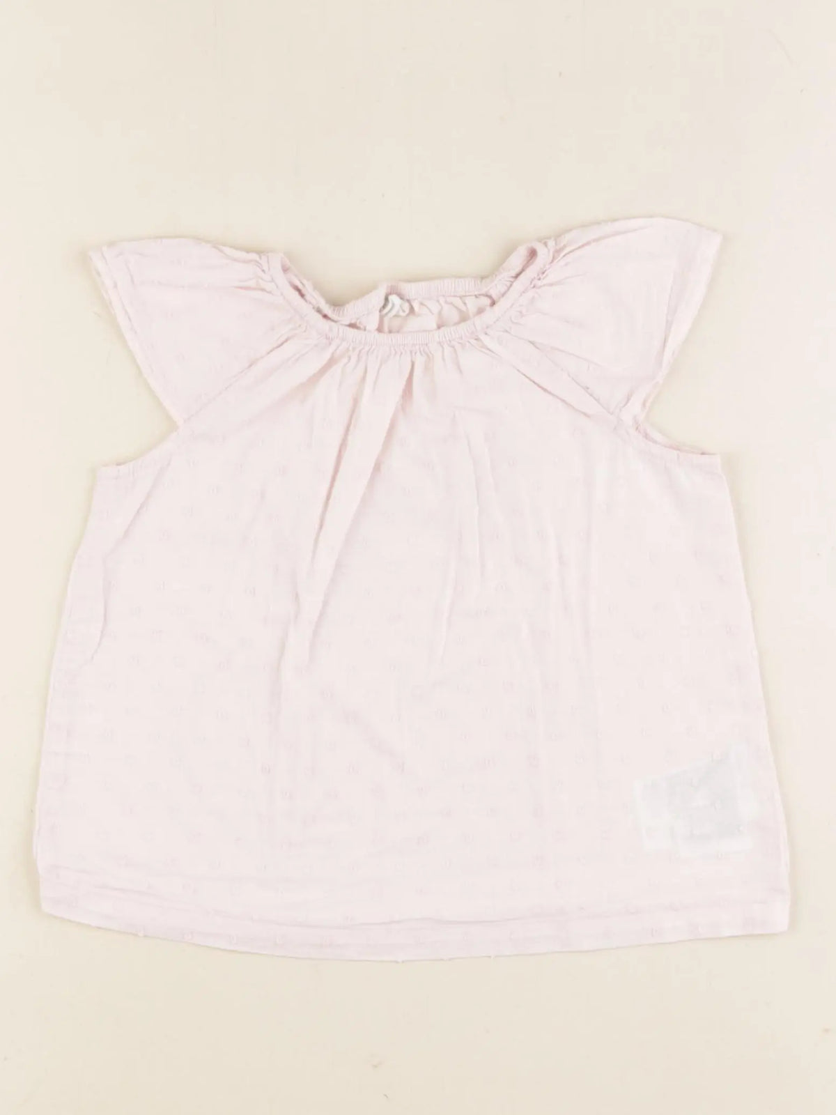 H&M - blouse rose - 12/18 mois